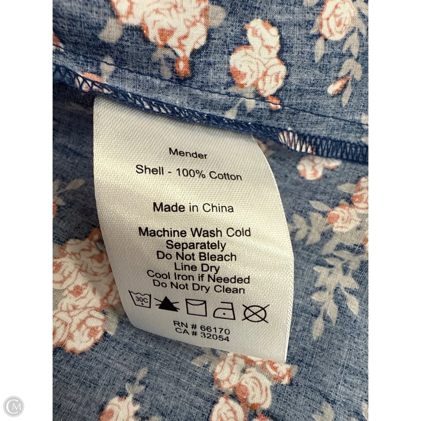 Dress Casual Short By Anthropologie In Floral Print, Size: L