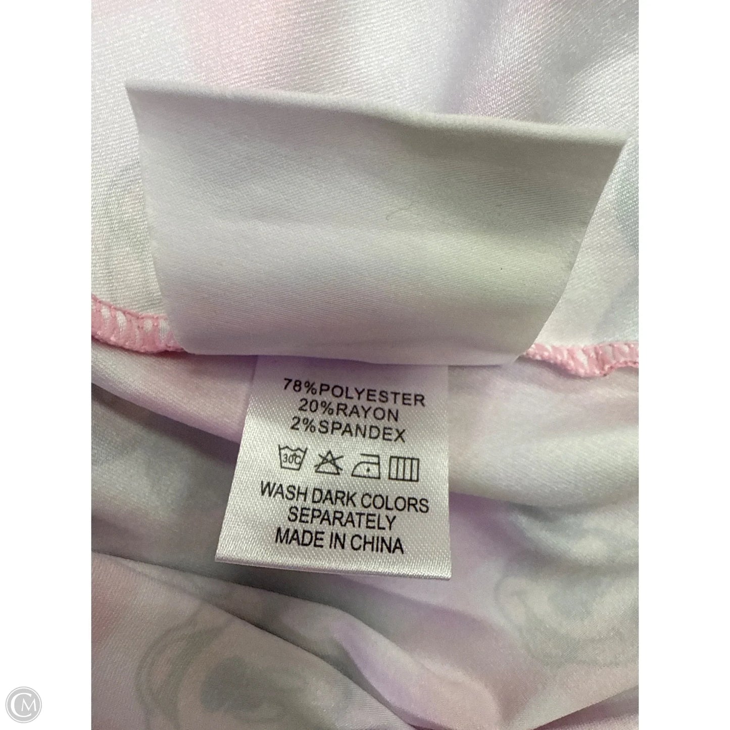 Dress Casual Short By Clothes Mentor In Pink, Size: 2x