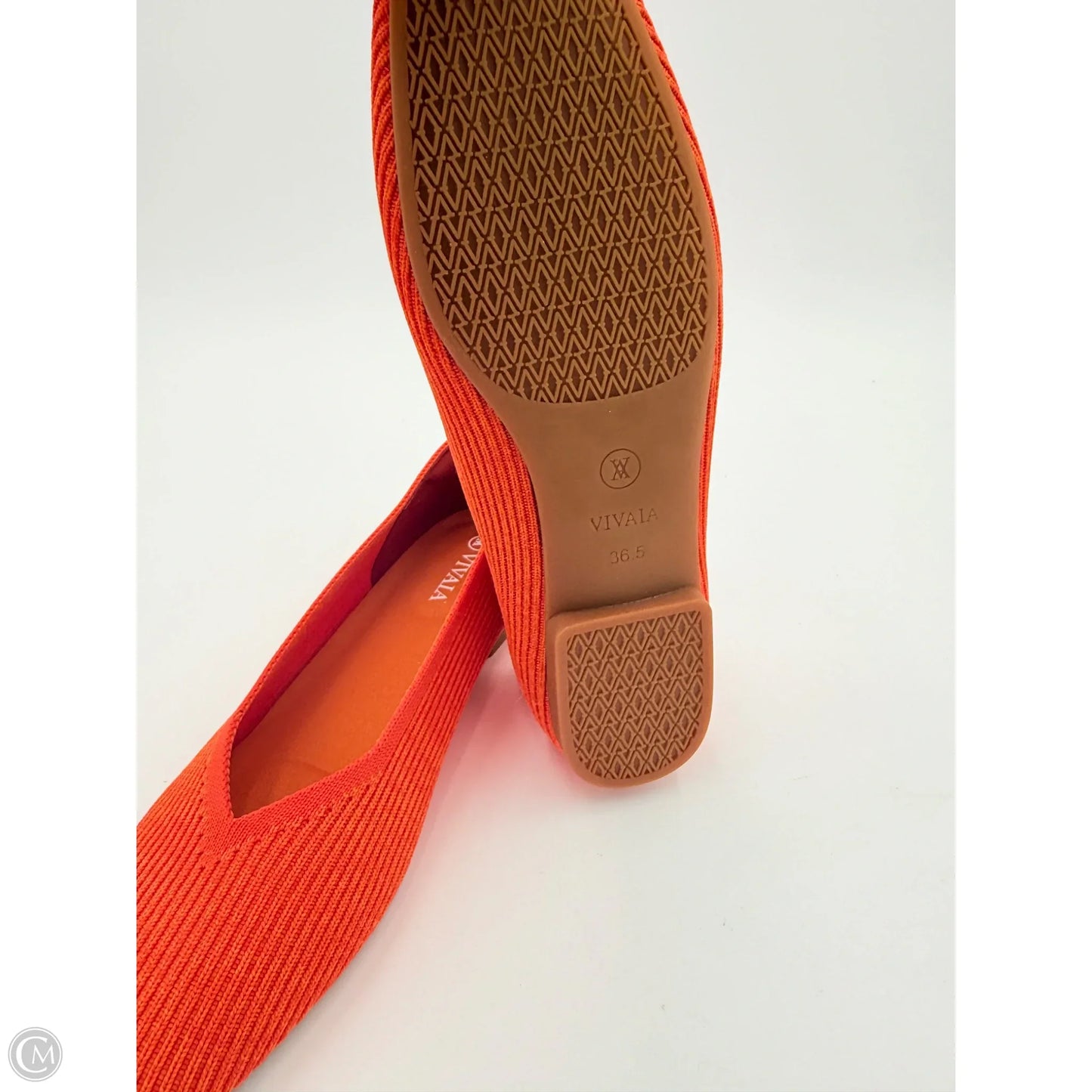 Shoes Flats By Vivaia In Orange, Size: 6