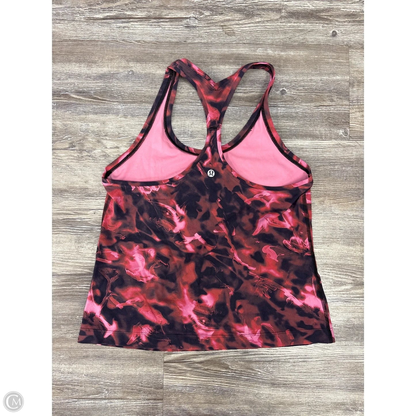 Athletic Tank Top By Lululemon In Red, Size: M