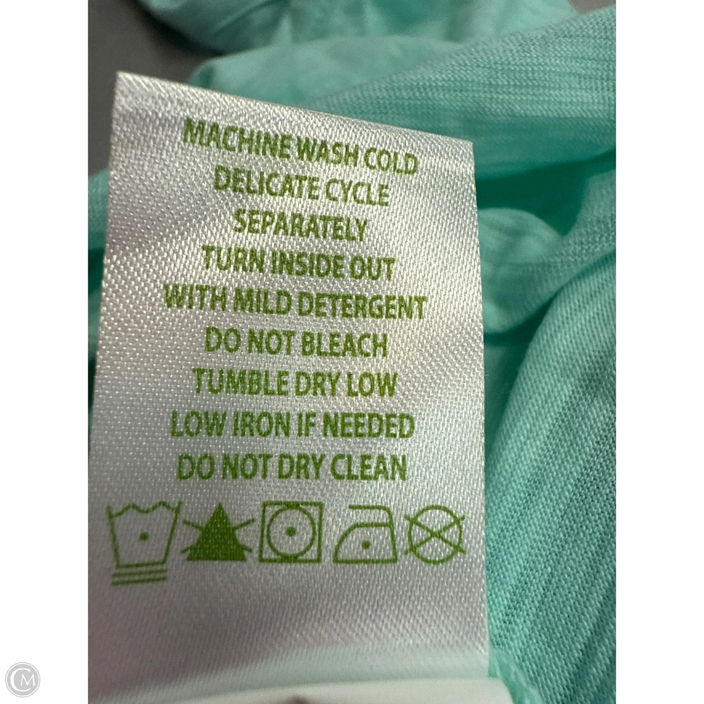 Top Sleeveless By Lilly Pulitzer In Teal, Size: Xxs