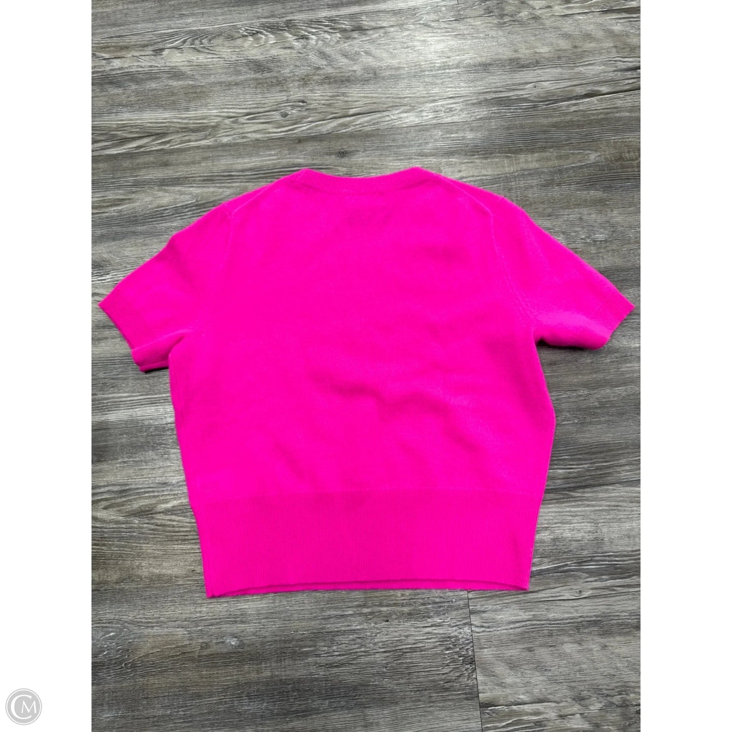 Sweater Short Sleeve By J. Crew In Pink, Size: S