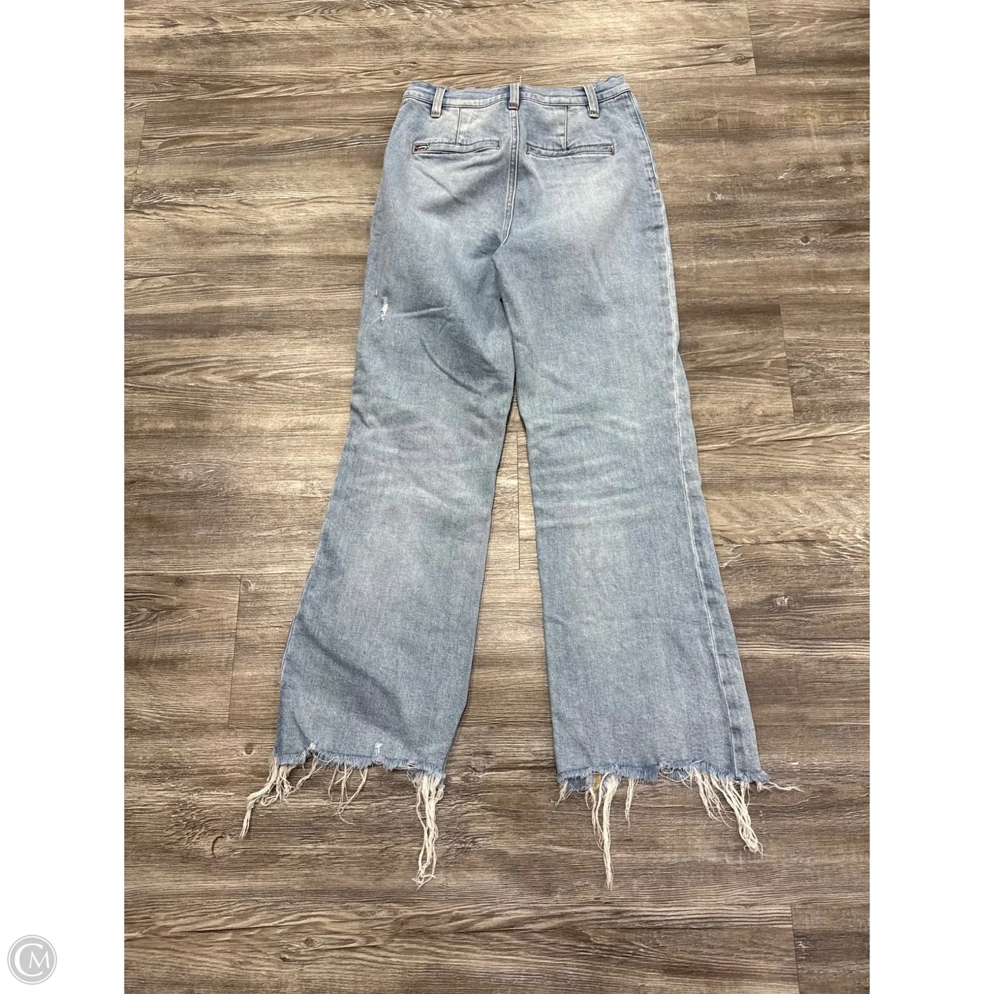 Jeans Designer By Alice + Olivia In Blue Denim, Size: 0