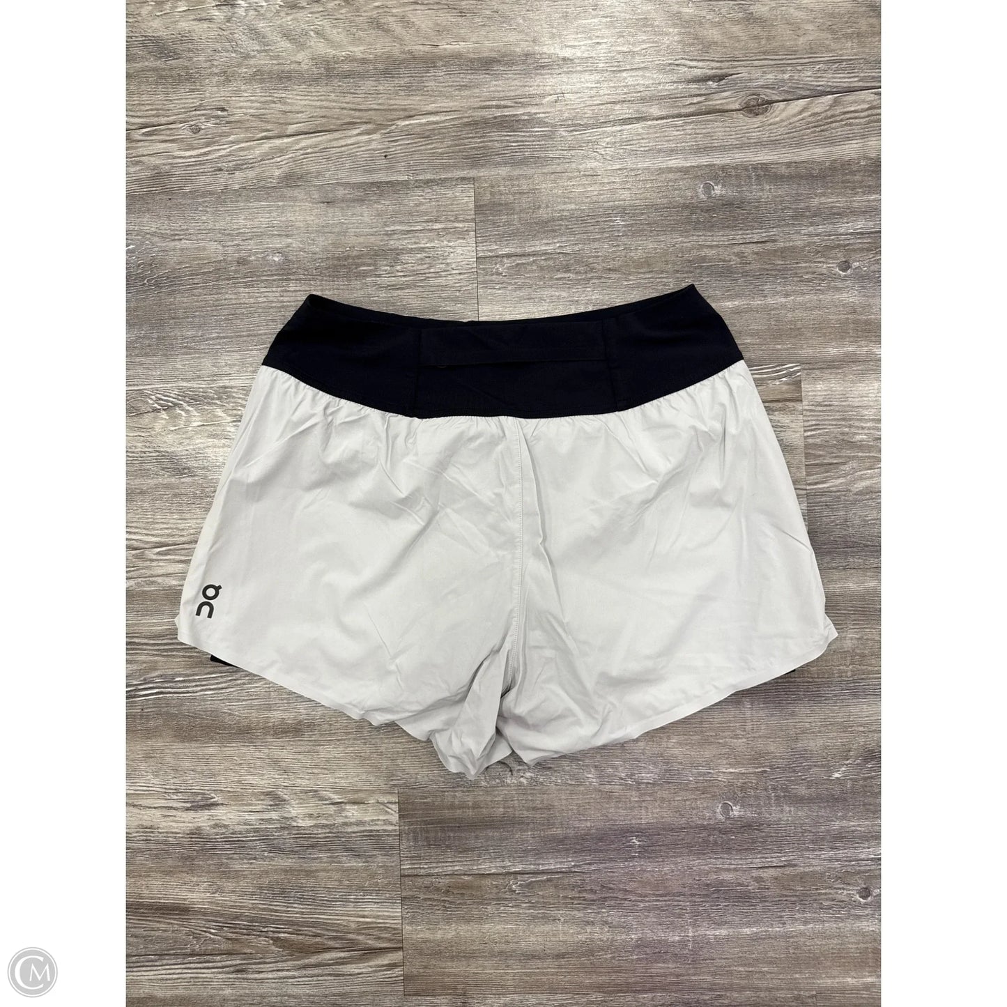 Athletic Shorts By On In Black & Grey, Size: M