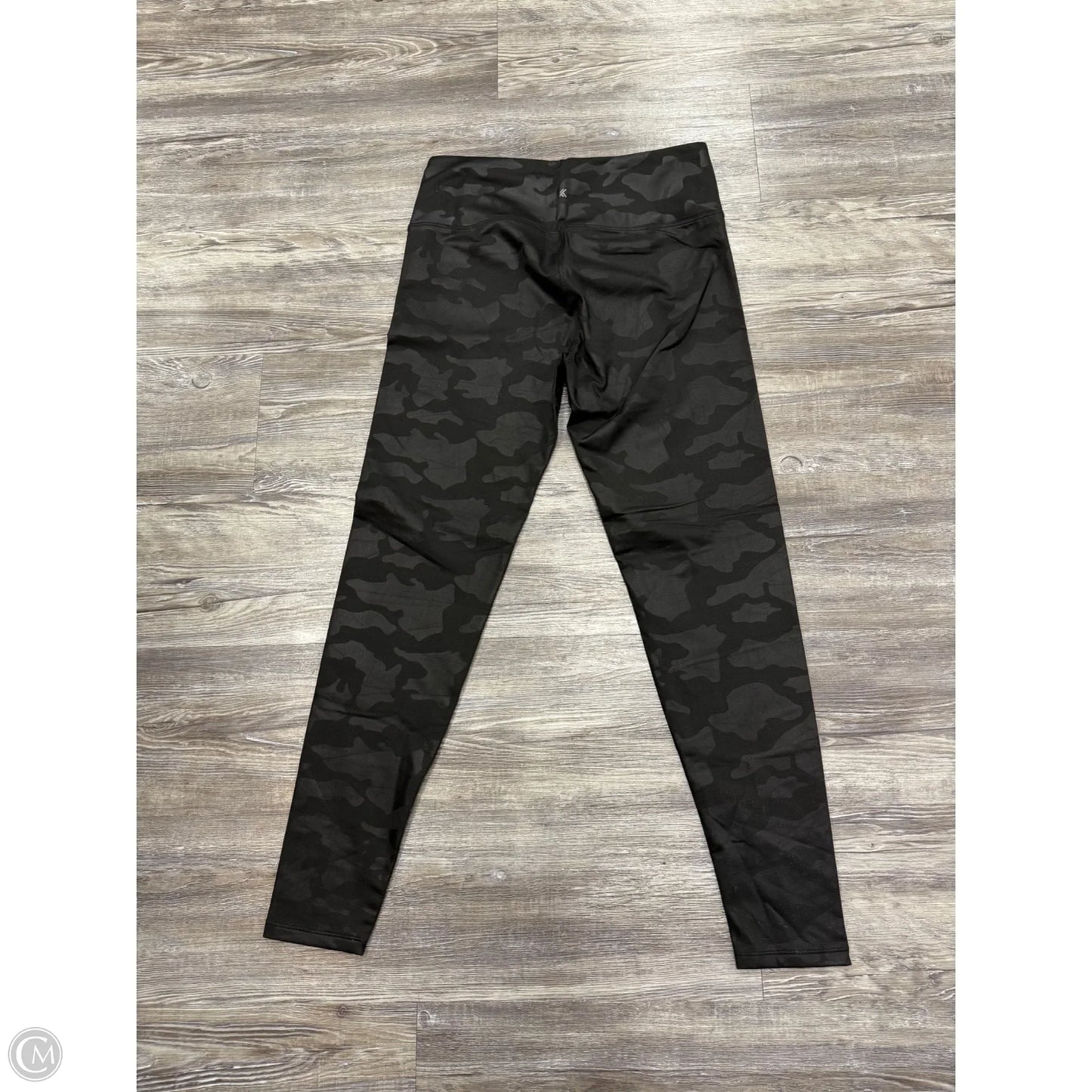 Athletic Leggings By Kyodan In Camouflage Print, Size: M
