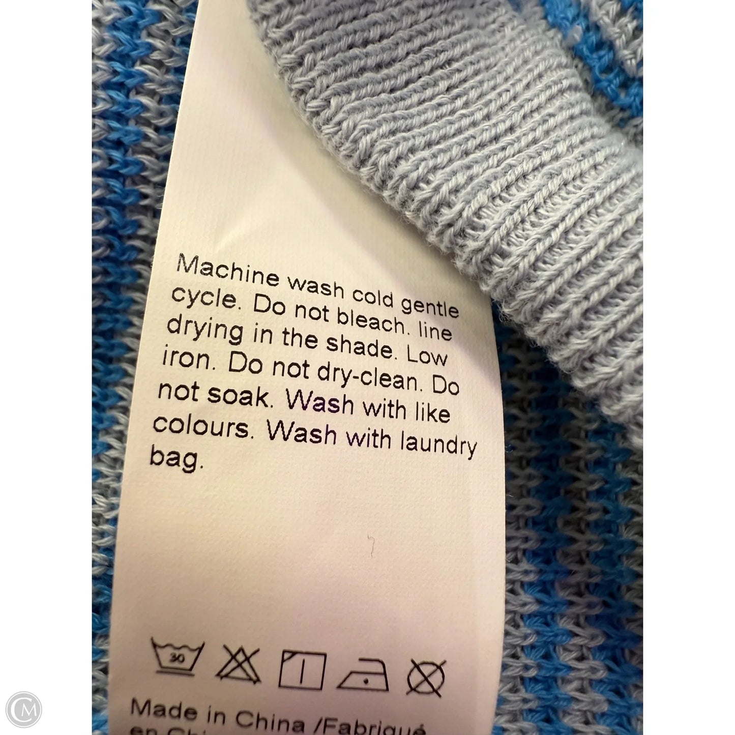 Pajamas 2pc By Amazon Essentials In Blue & Grey, Size: L