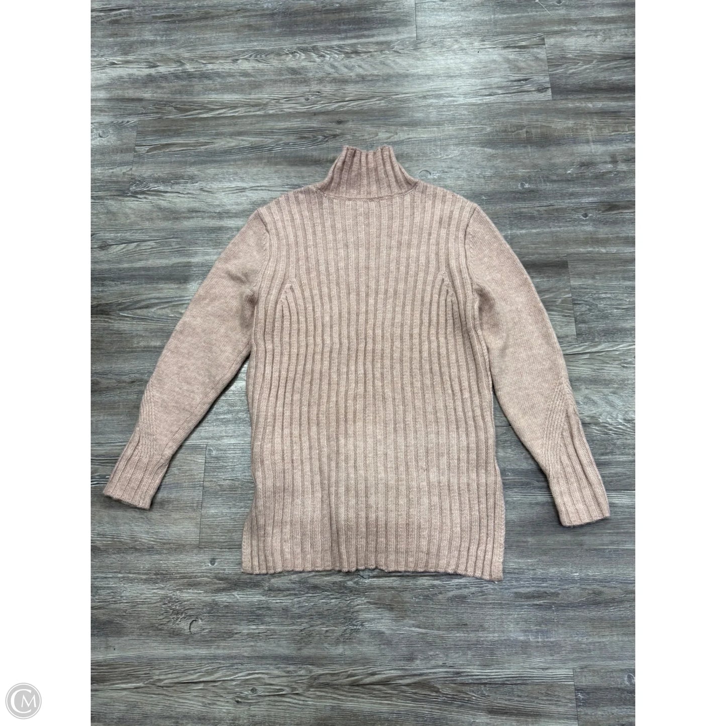 Sweater By Simply Vera In Beige, Size: M