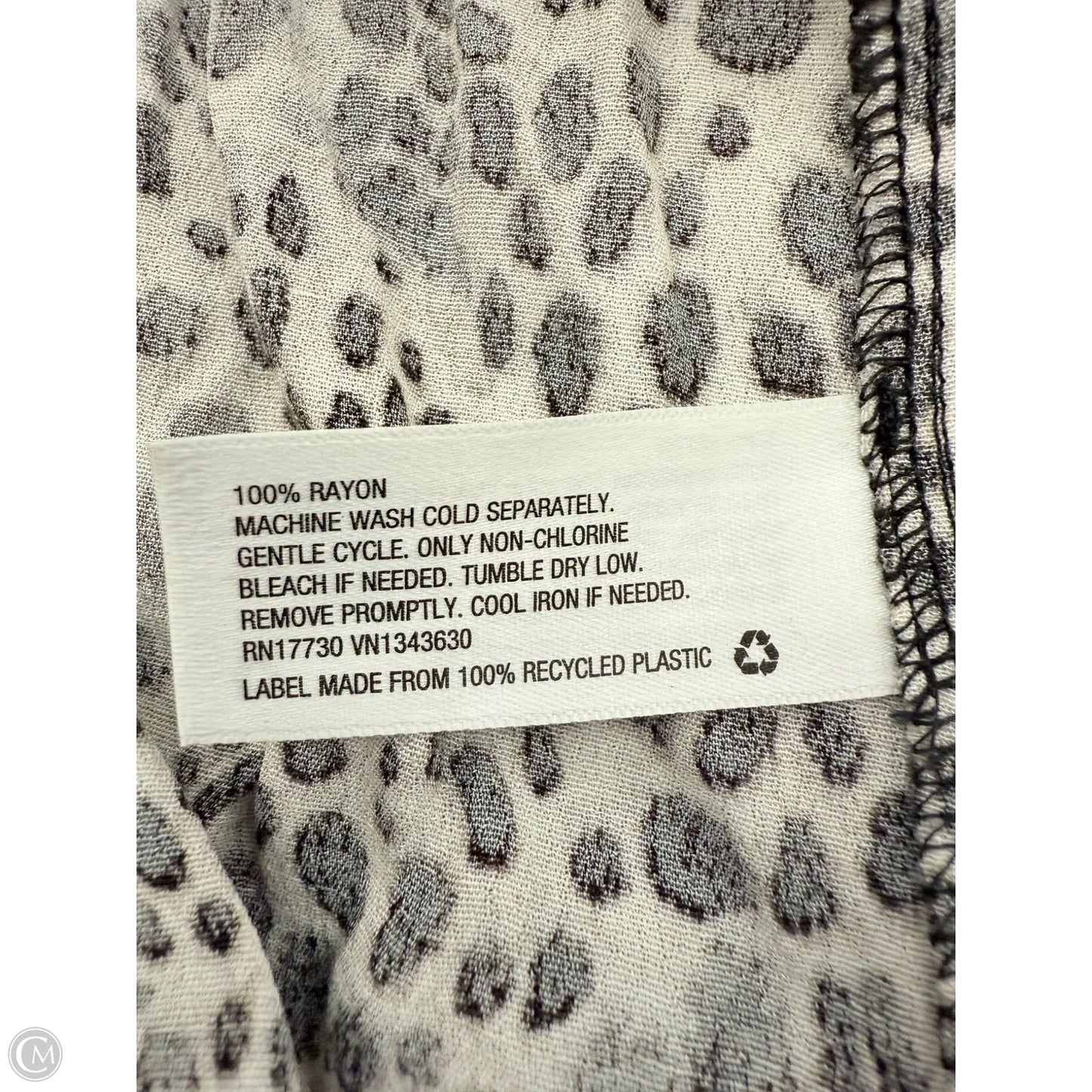 Dress Casual Maxi By A New Day In Animal Print, Size: 3x