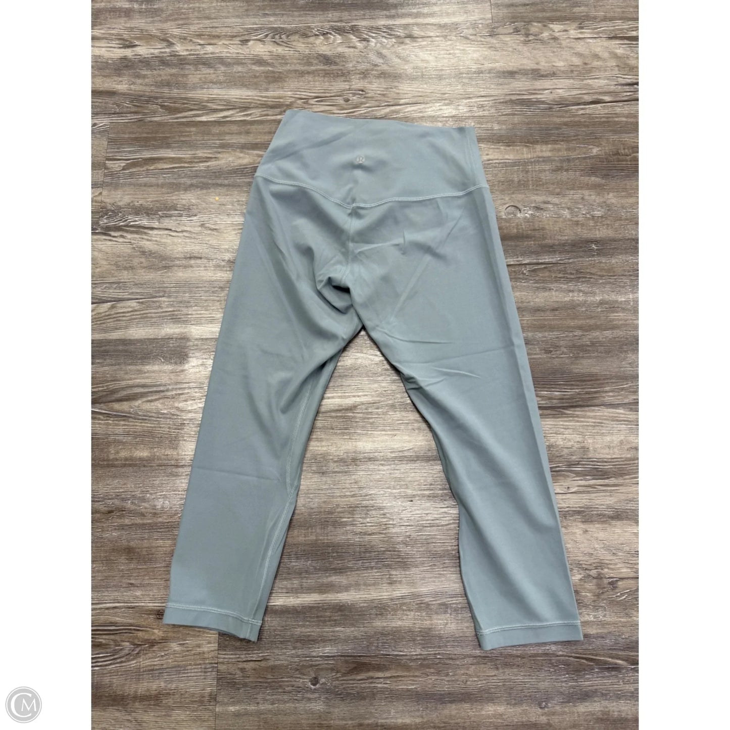 Athletic Leggings Capris By Lululemon In Blue, Size: 8