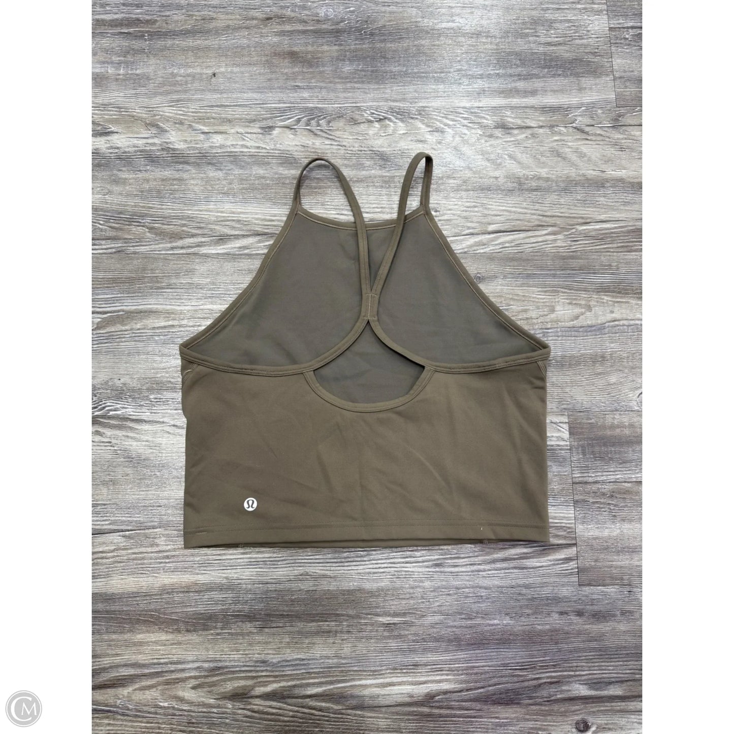 Athletic Tank Top By Lululemon In Green, Size: M