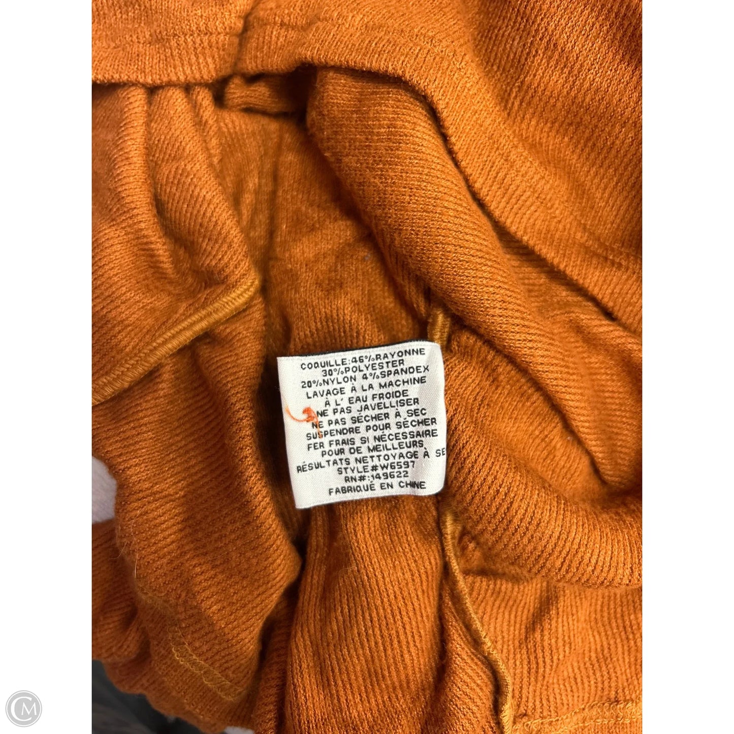 Top Long Sleeve Designer By Walter Baker In Brown, Size: L