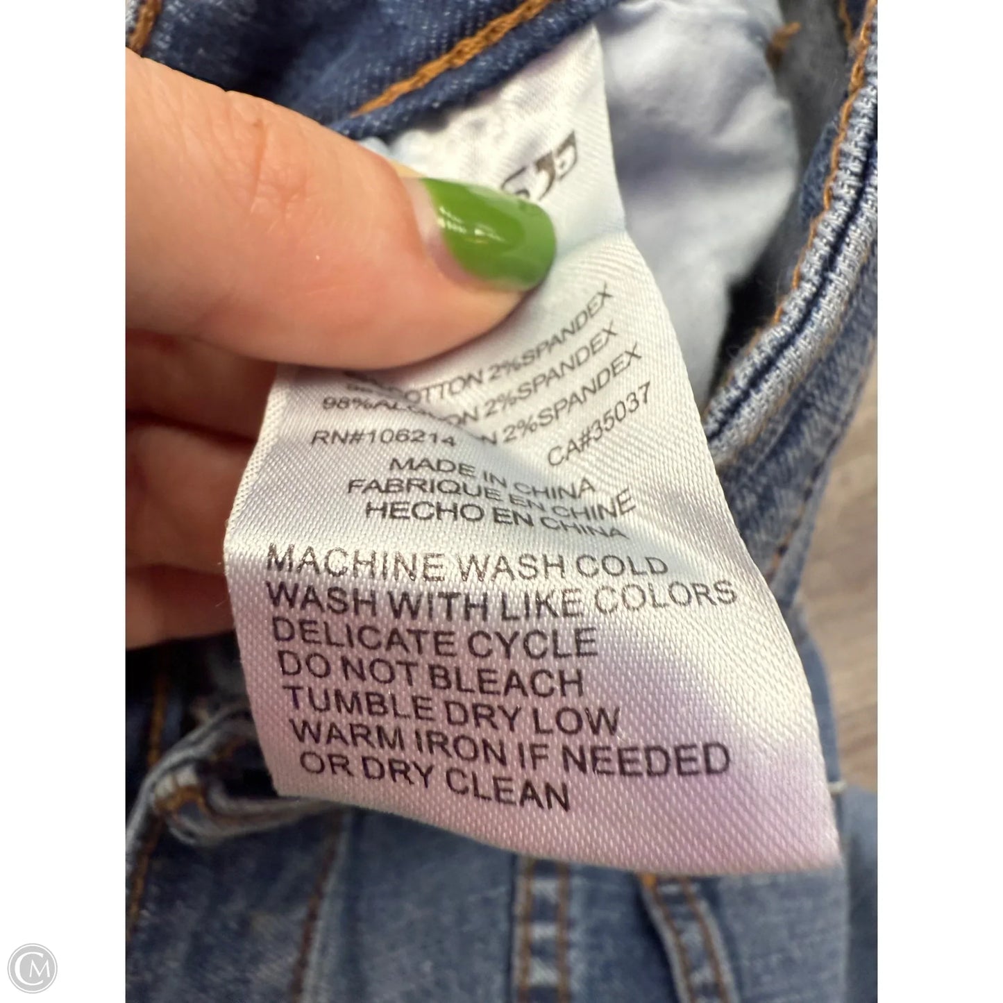 Jeans Designer By Joes Jeans In Blue Denim, Size: 6