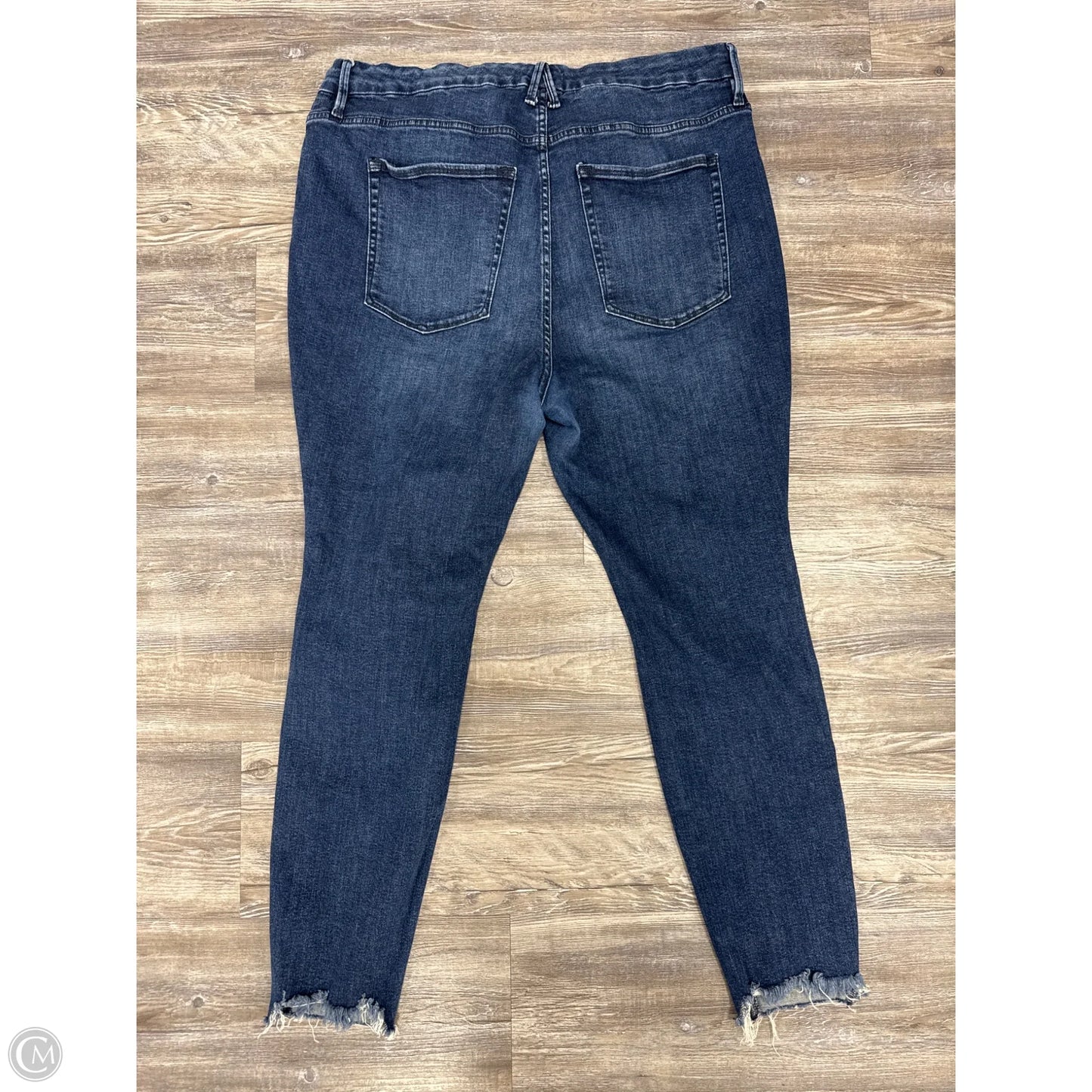 Jeans Designer By Good American In Blue Denim, Size: 20