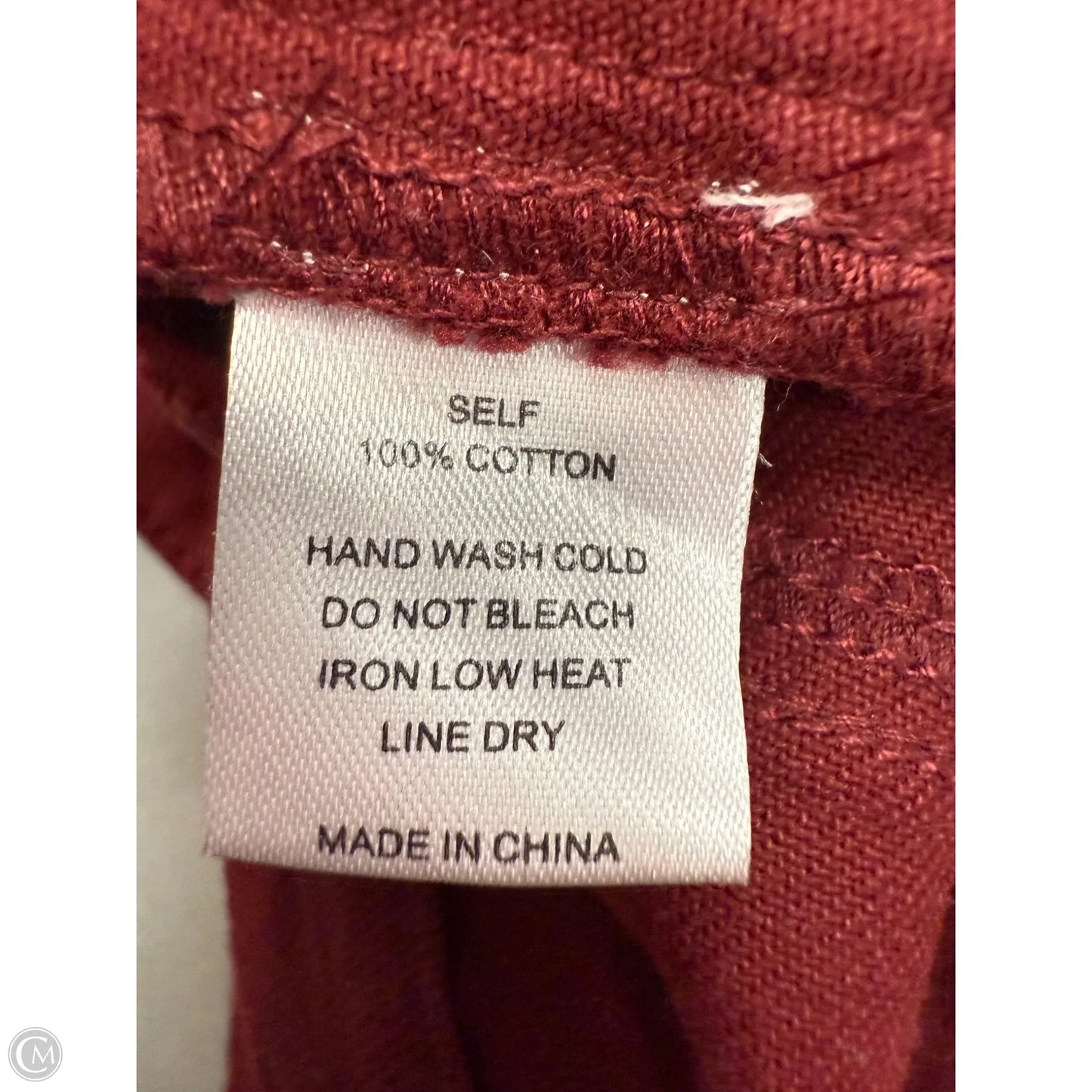 Pants Wide Leg By Altard State In Red, Size: L