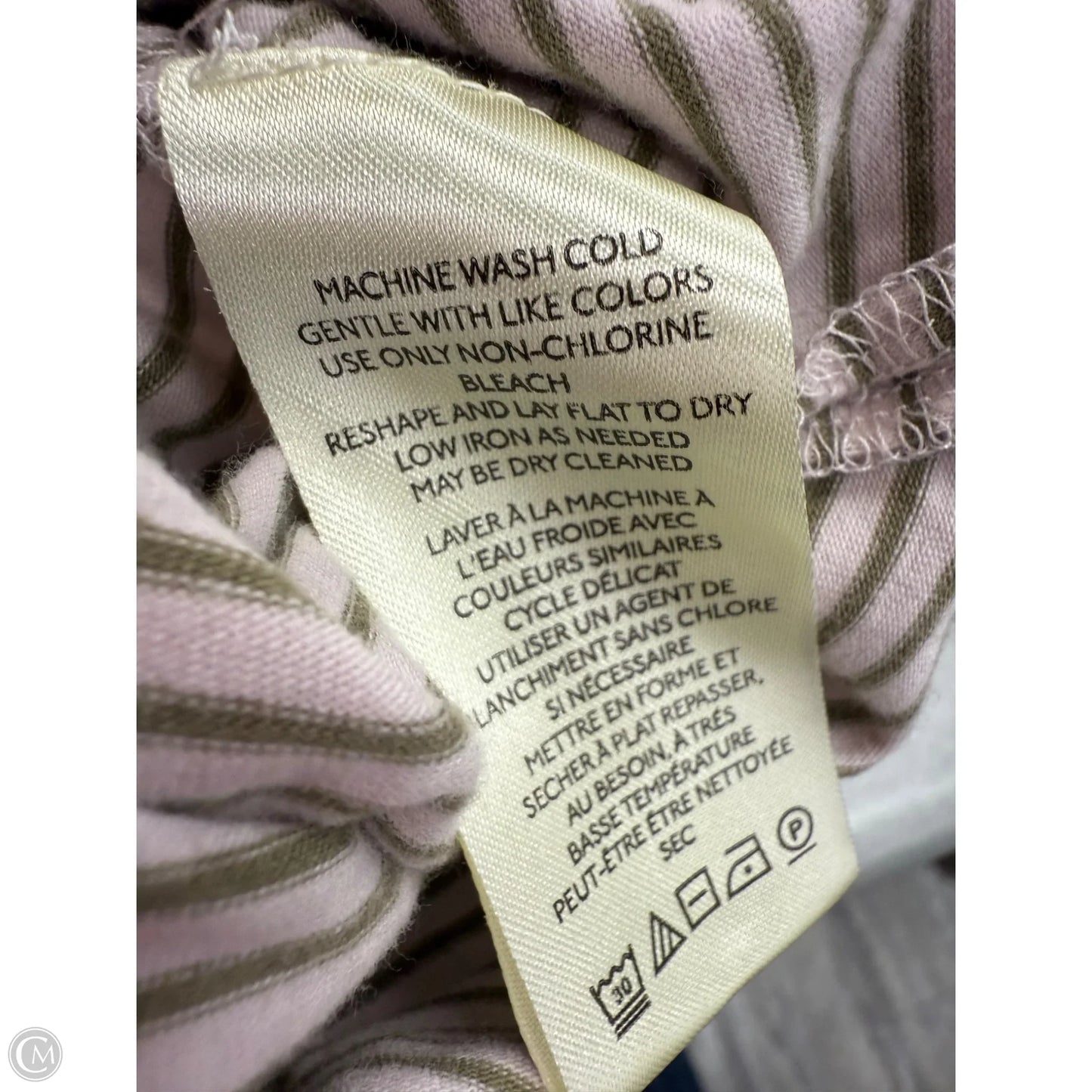 Dress Casual Maxi By Daily Practice By Anthropologie In Green & Pink, Size: L