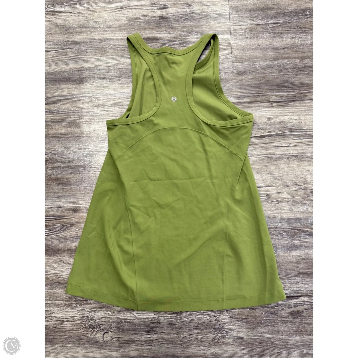 Athletic Tank Top By Lululemon In Green, Size: M