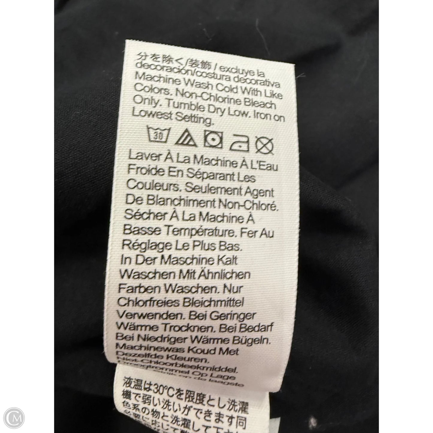 Top Short Sleeve By J. Crew In Black, Size: L