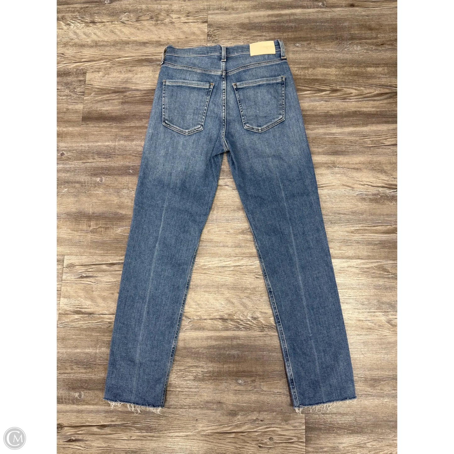 Jeans Straight By Citizens Of Humanity In Blue Denim, Size: 0