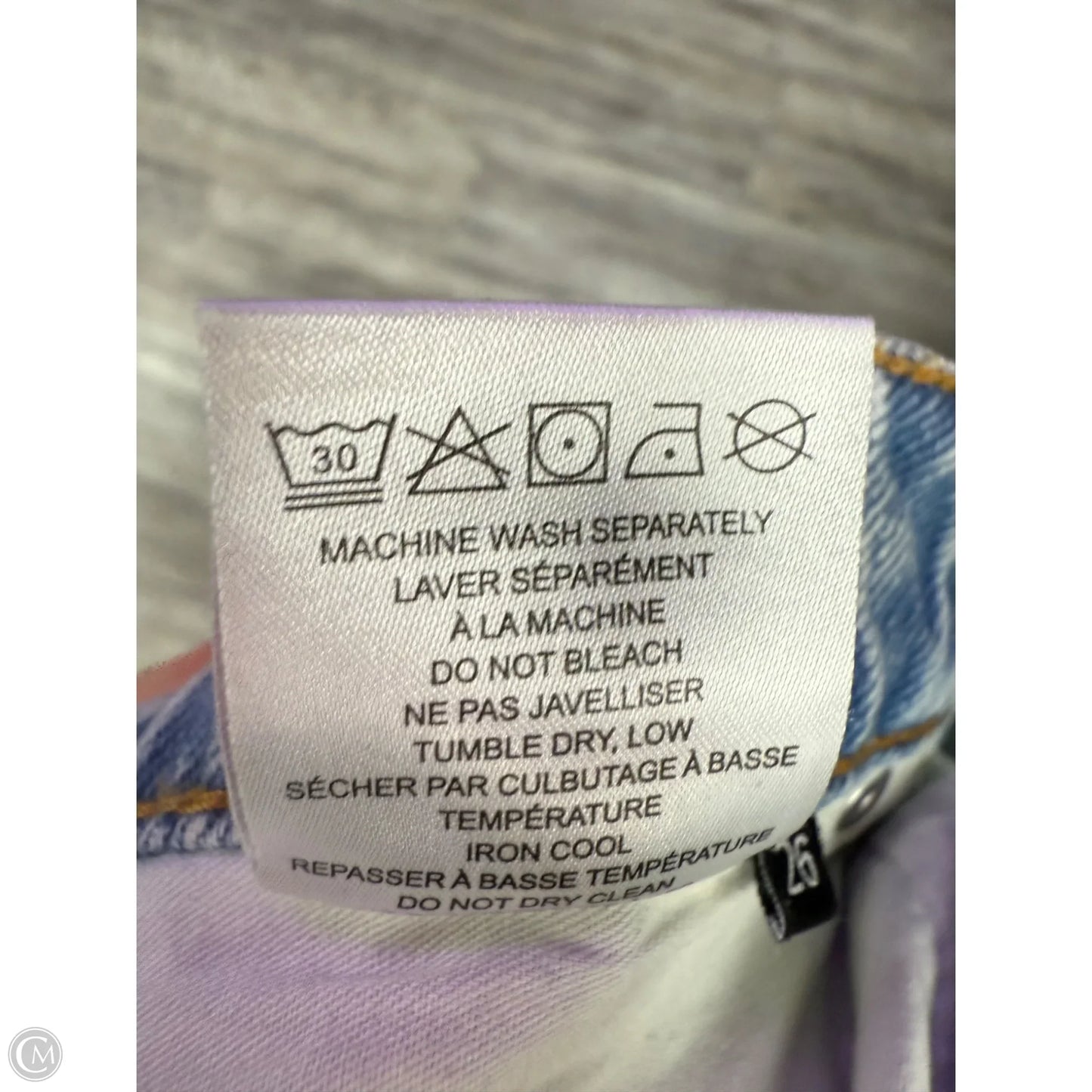 Jeans Flared By Retrofete In Blue Denim, Size: 2