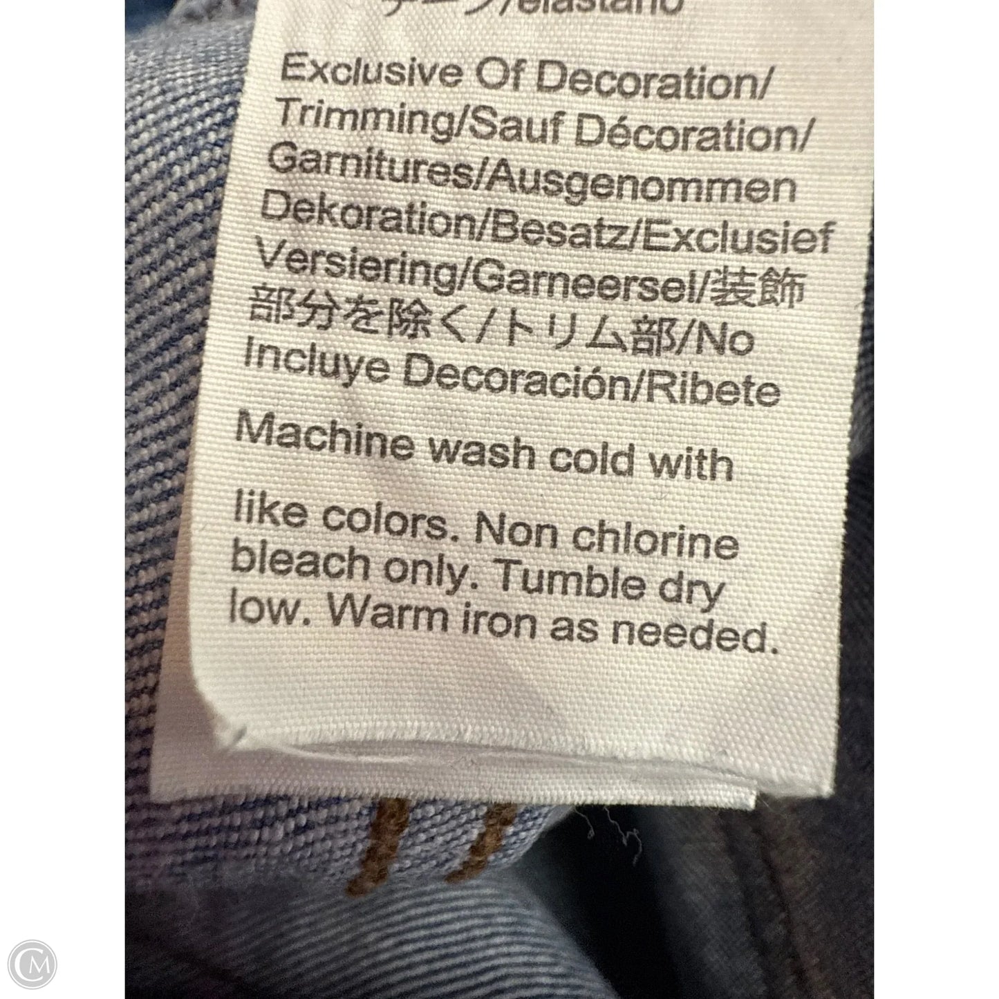 Jeans Boyfriend By Madewell In Blue Denim, Size: 18