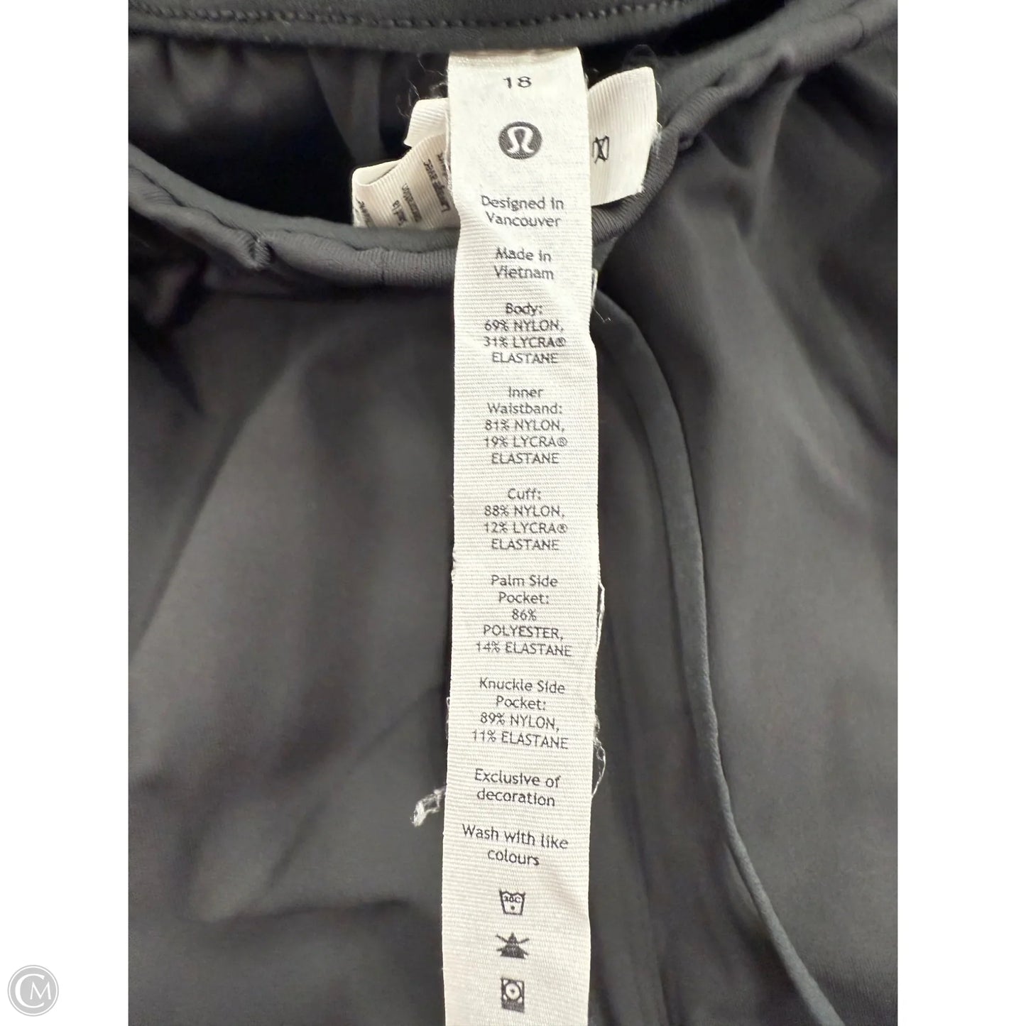 Athletic Pants By Lululemon In Grey, Size: 18