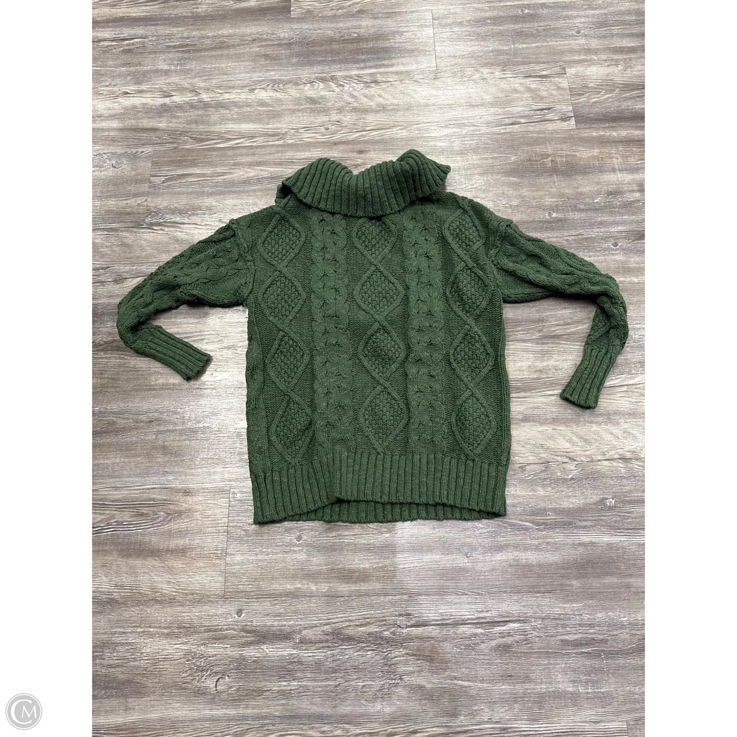 Sweater By Free People In Green, Size: Xs