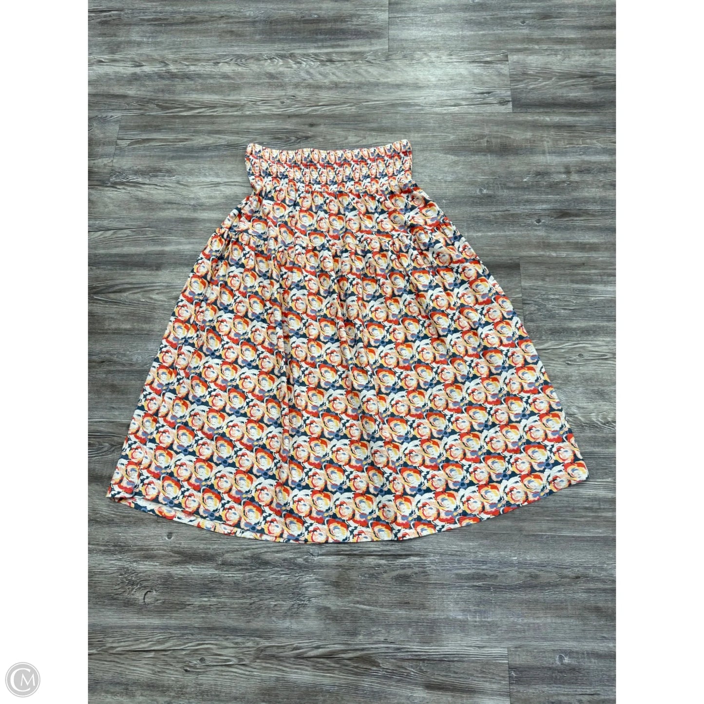 Skirt Midi By Nation Ltd In Floral Print, Size: M