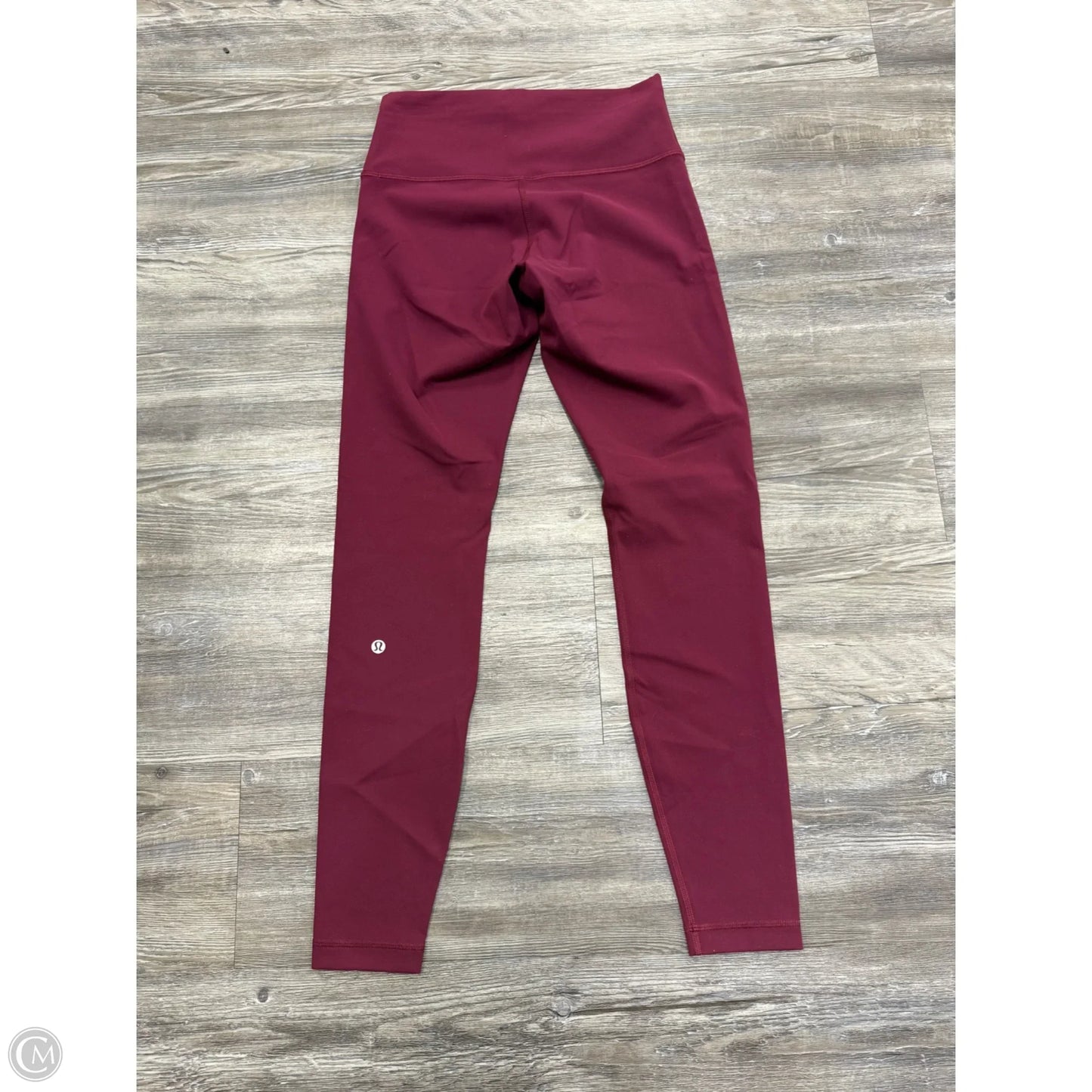 Athletic Leggings By Lululemon In Pink, Size: 8