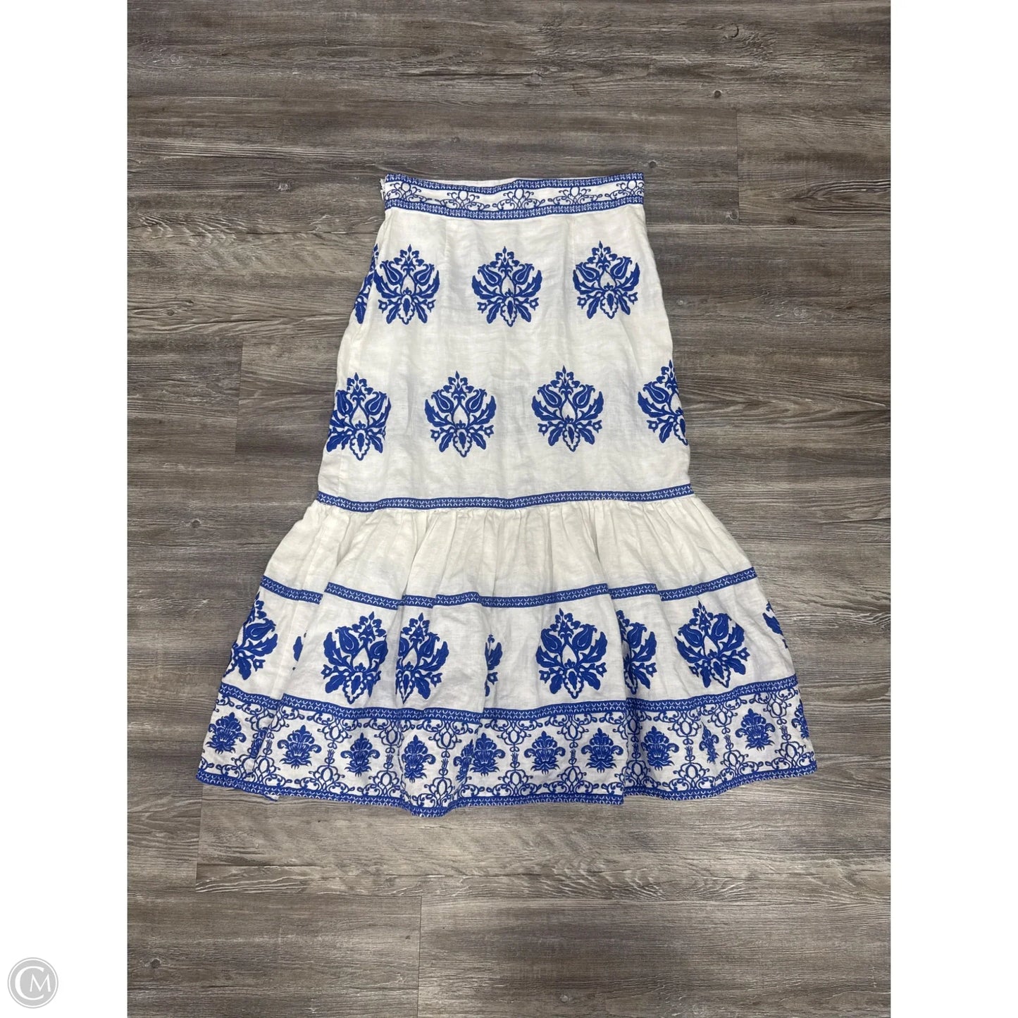 Skirt Midi By Zara In White, Size: M