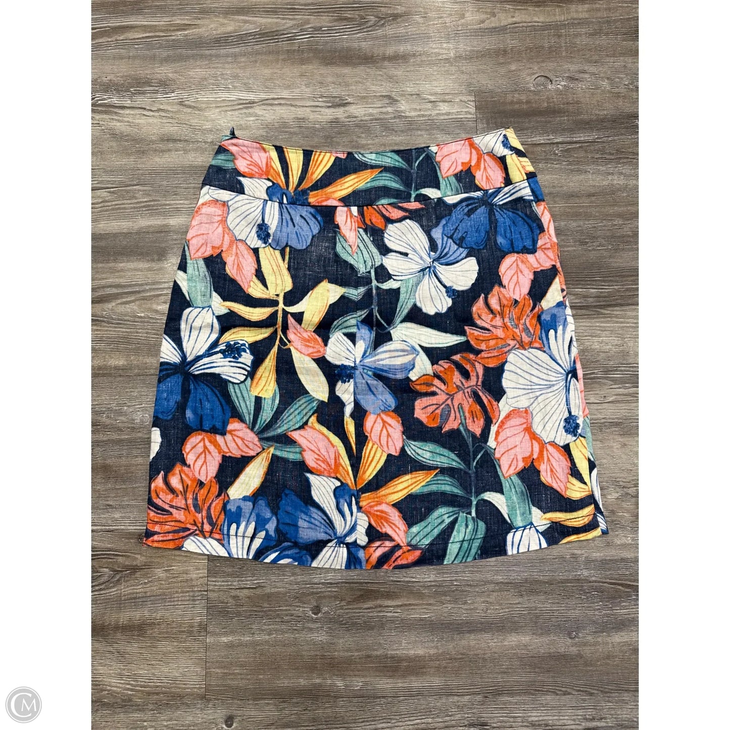Skirt Mini & Short By Tommy Bahama In Blue & Orange, Size: 0