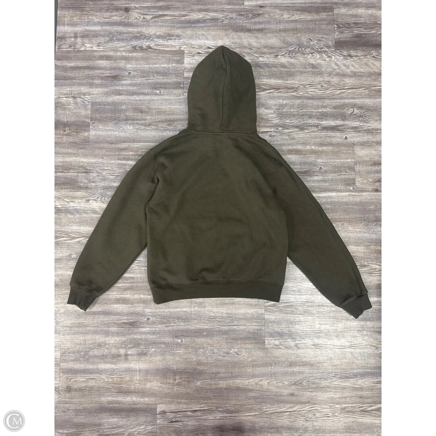 Sweatshirt Hoodie By Aritzia In Green, Size: M