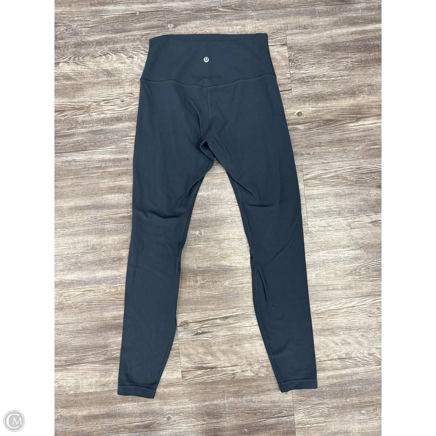 Athletic Leggings By Lululemon In Teal, Size: 8