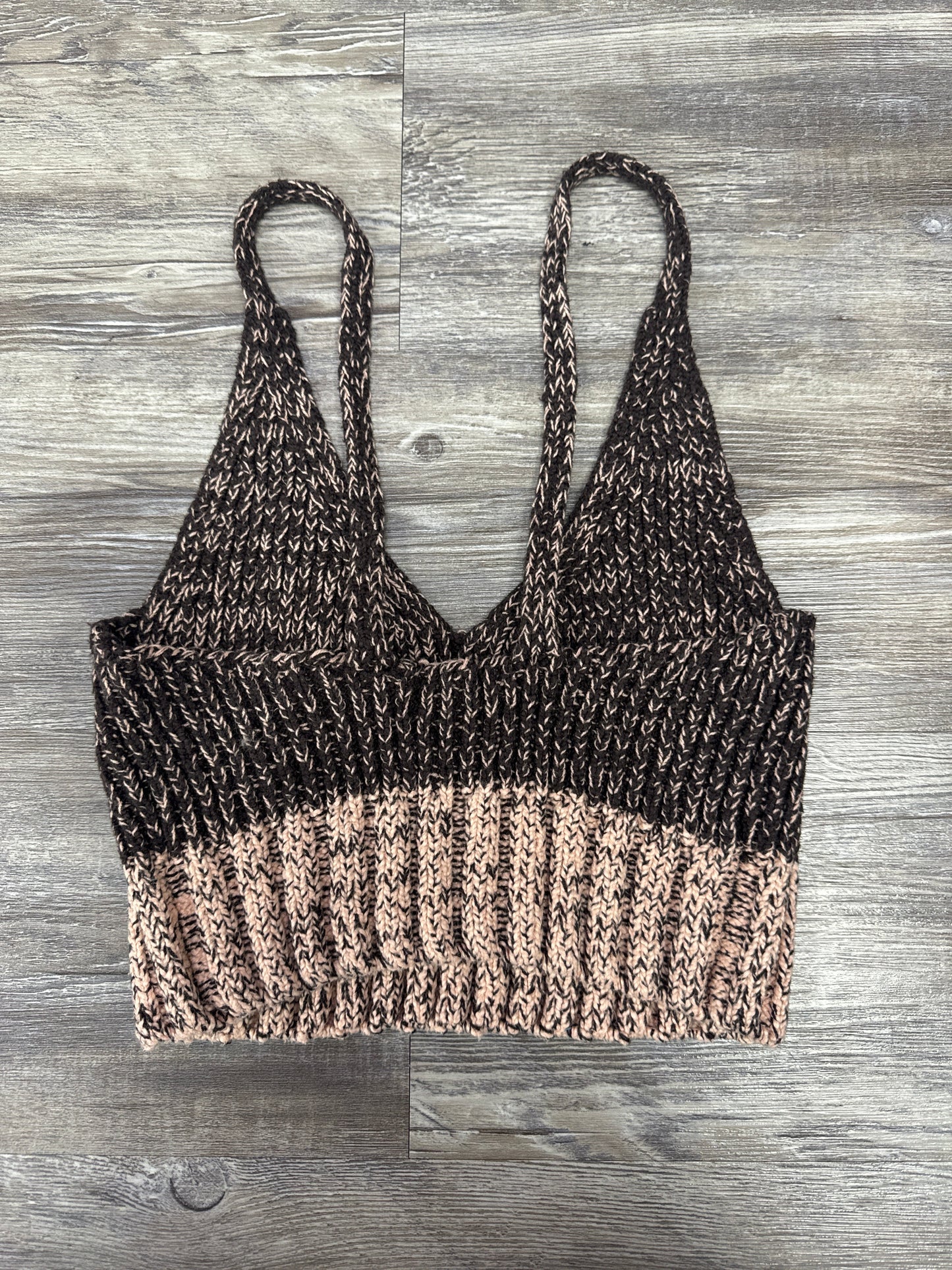 Top Sleeveless By Free People In Brown,, Size: S