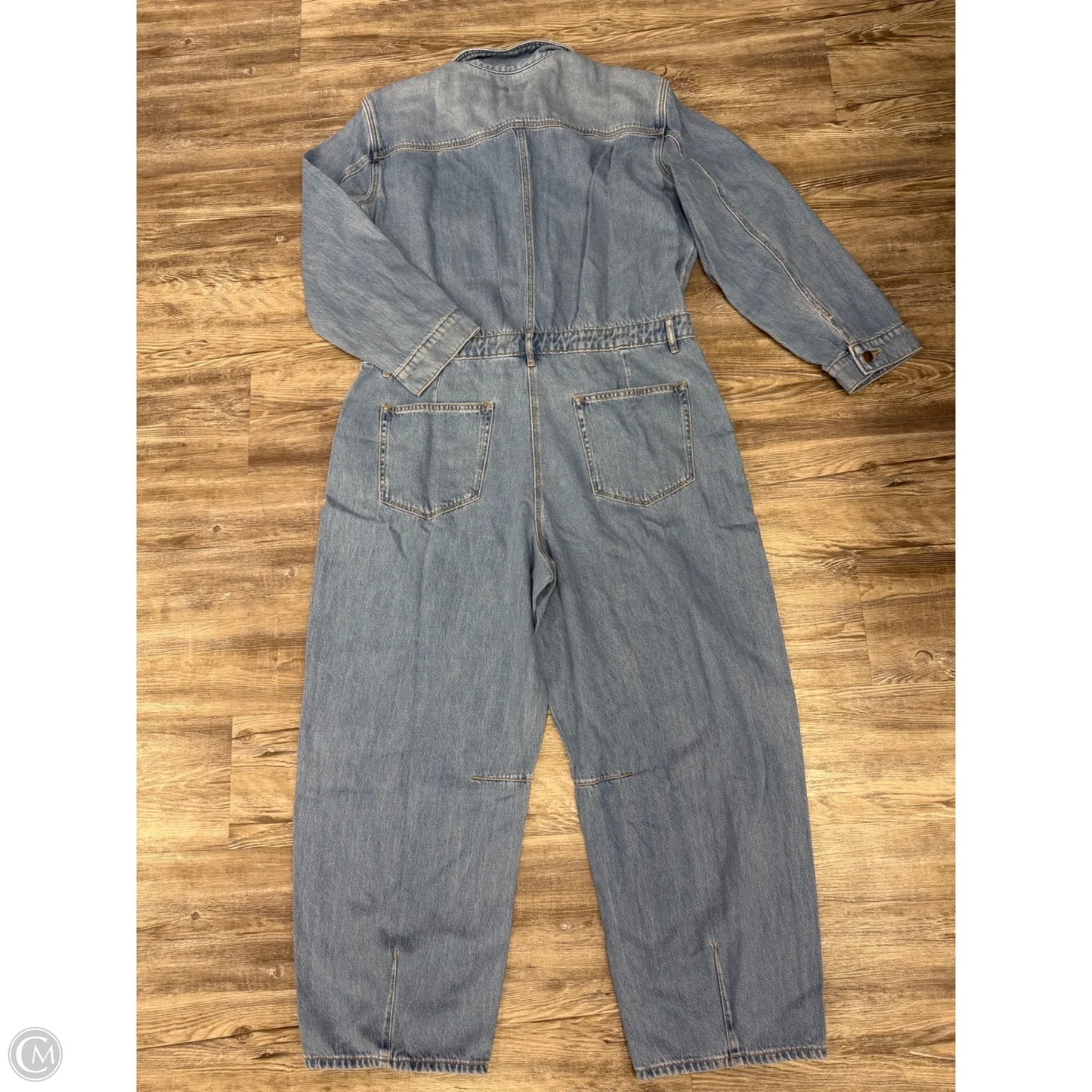 Jumpsuit By Loft In Blue Denim, Size: 1x