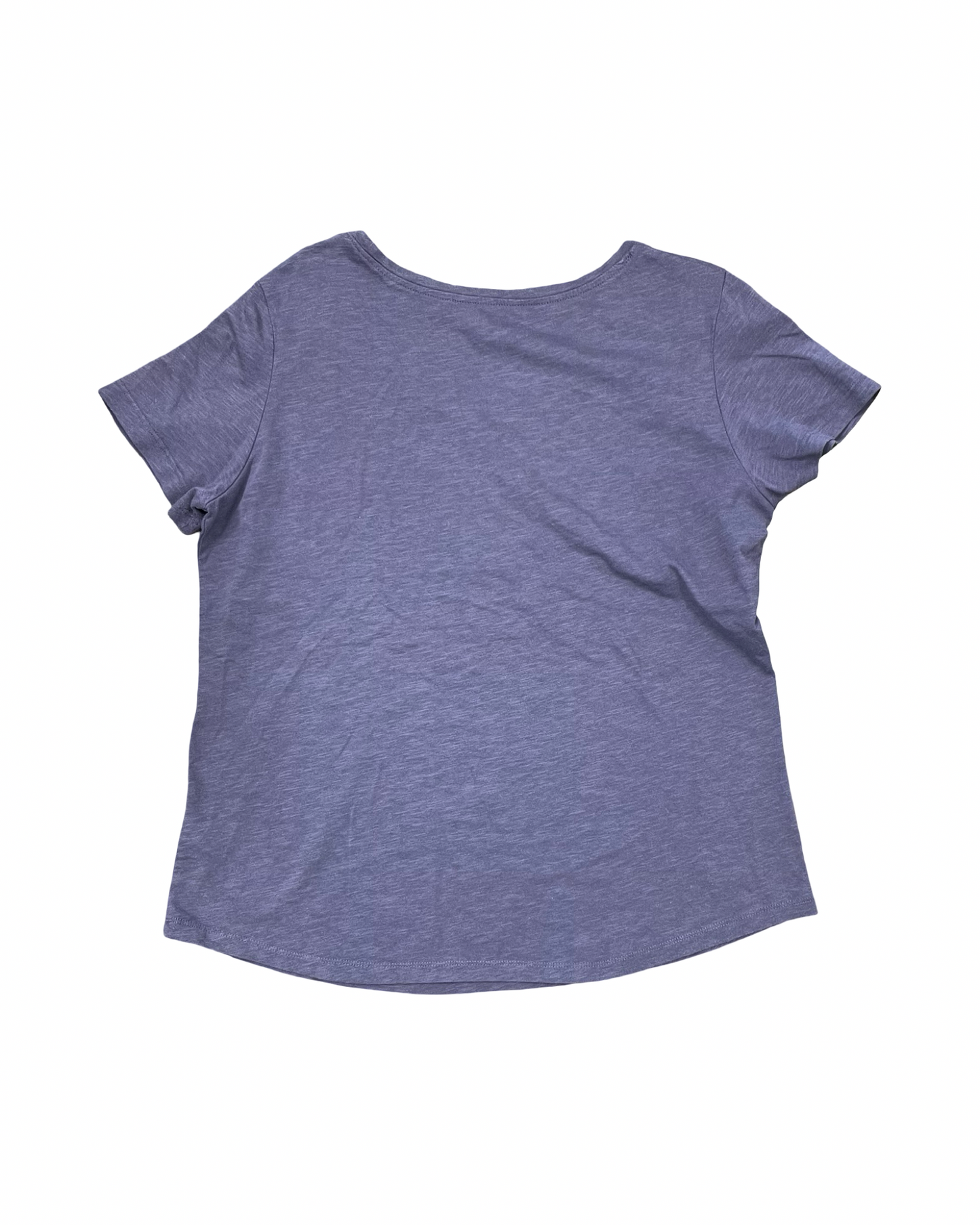 Top Ss Basic By Eddie Bauer In Purple, Size:Xl