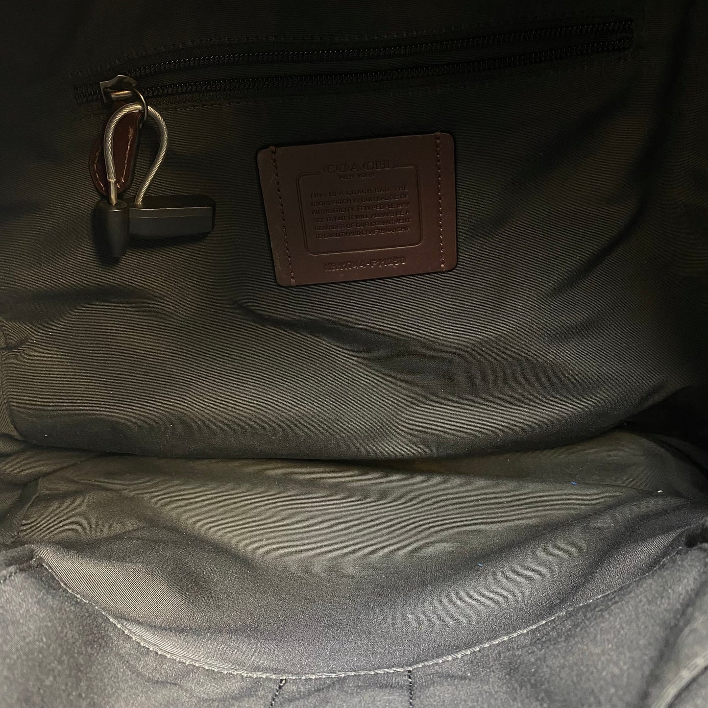 Backpack Designer By Coach, Size: Large