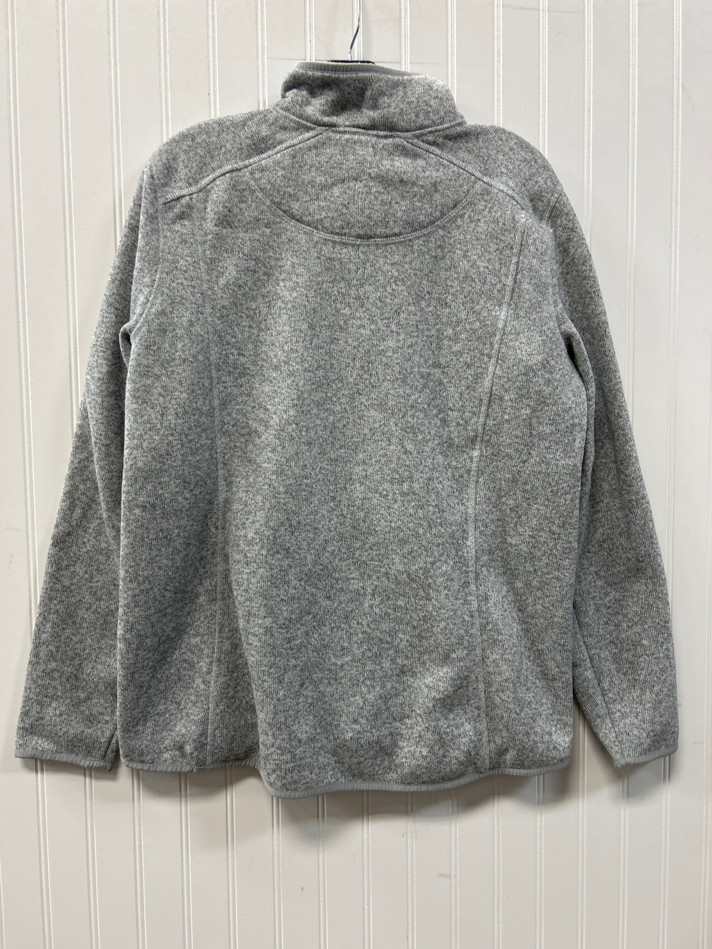 Jacket Fleece By L.L. Bean In Grey, Size:Xl