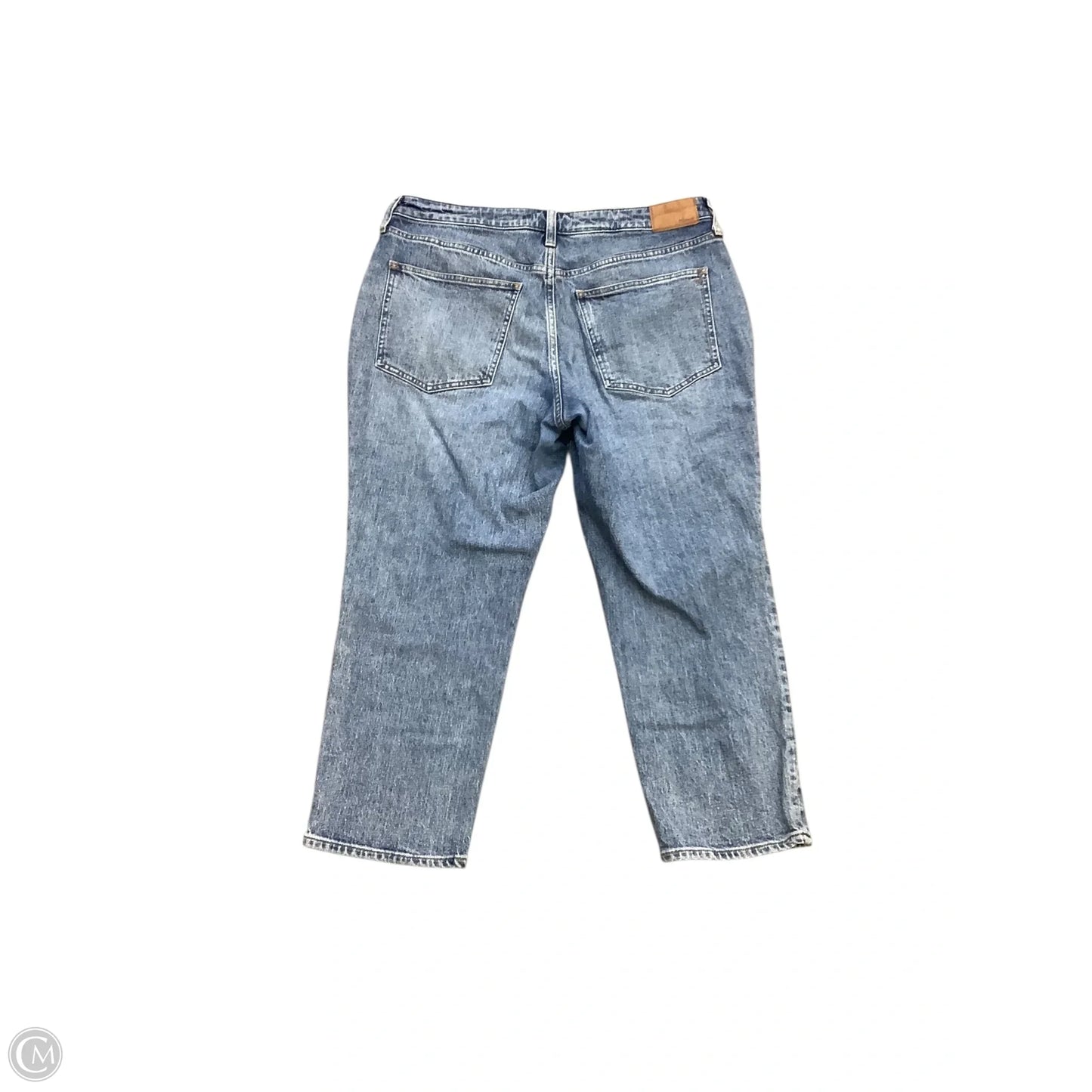 Jeans Boyfriend By Madewell In Blue, Size: 14P (32P)