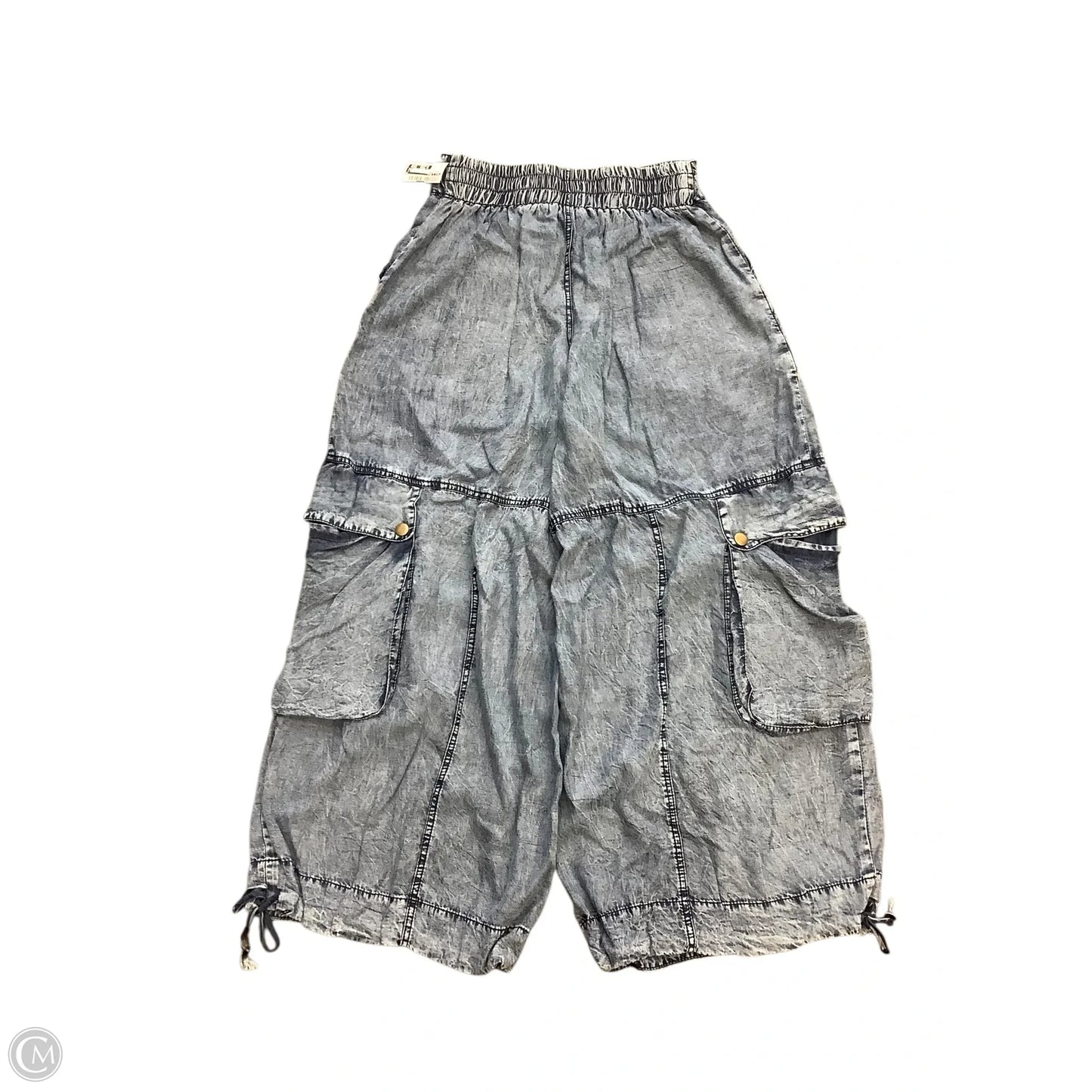 Jeans Wide Leg By Oli & Hali In Blue, Size: S