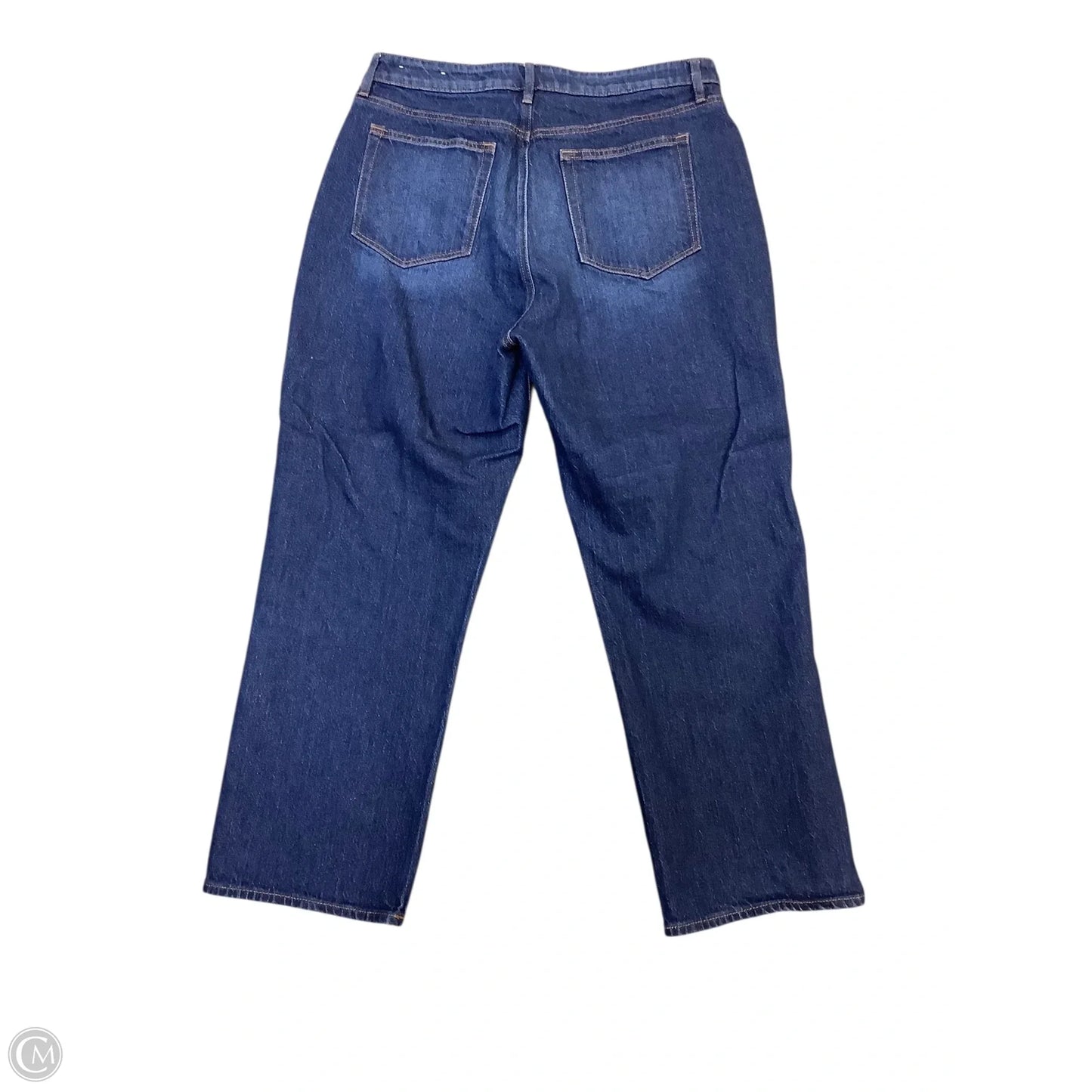 Jeans Boyfriend By Loft In Blue Denim, Size: 14