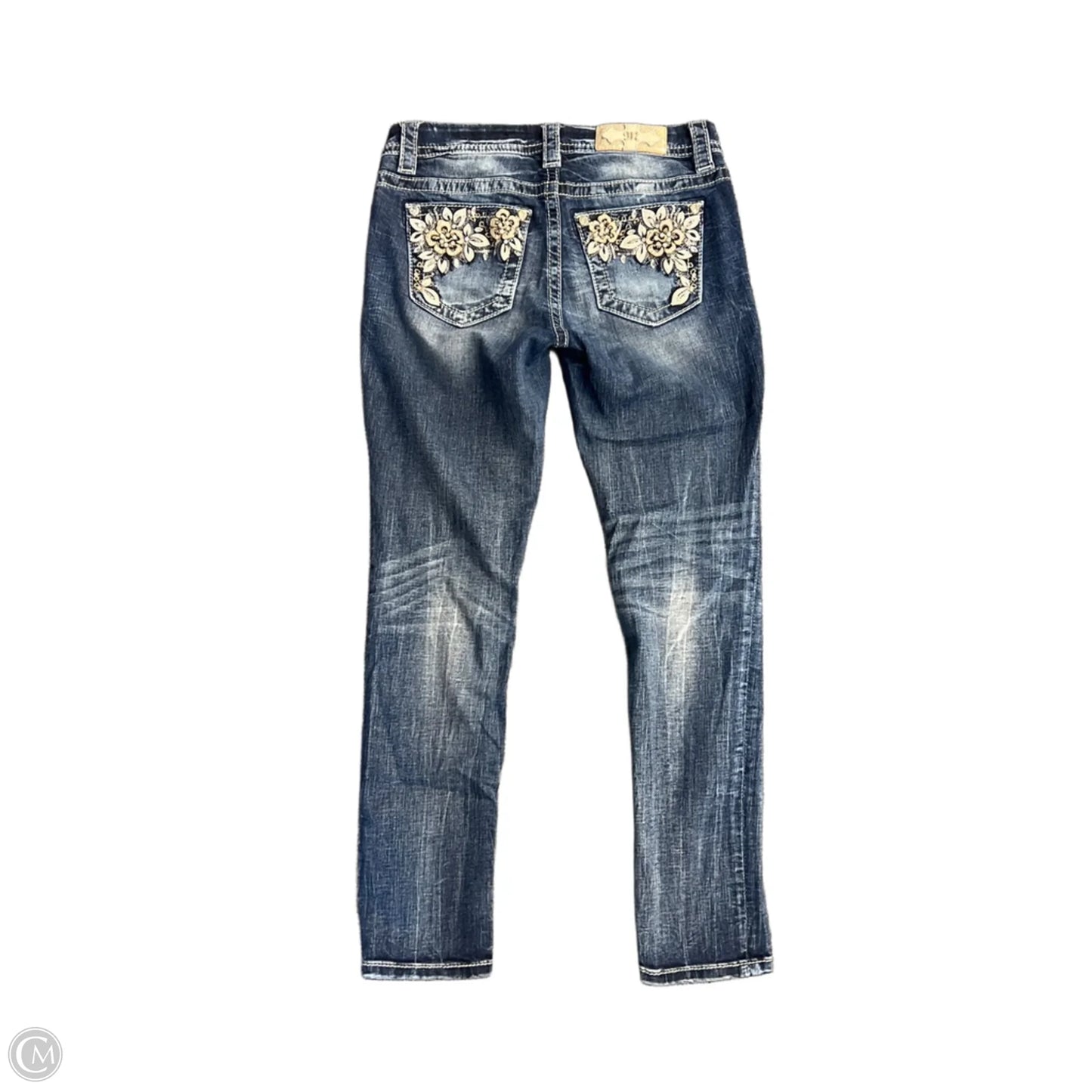 Jeans Skinny By Miss Me In Blue Denim, Size: 2