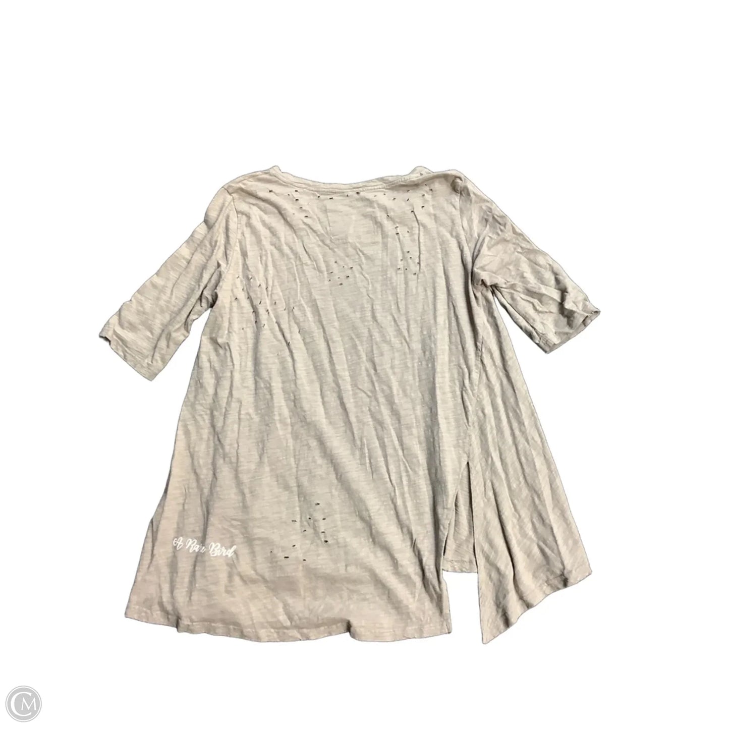 Top Short Sleeve By Clothes Mentor In Grey, Size: L