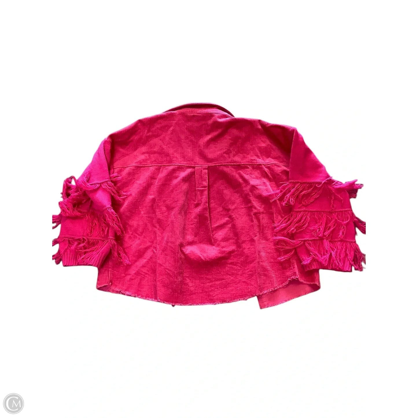 Jacket Shirt By Umgee In Pink, Size: S