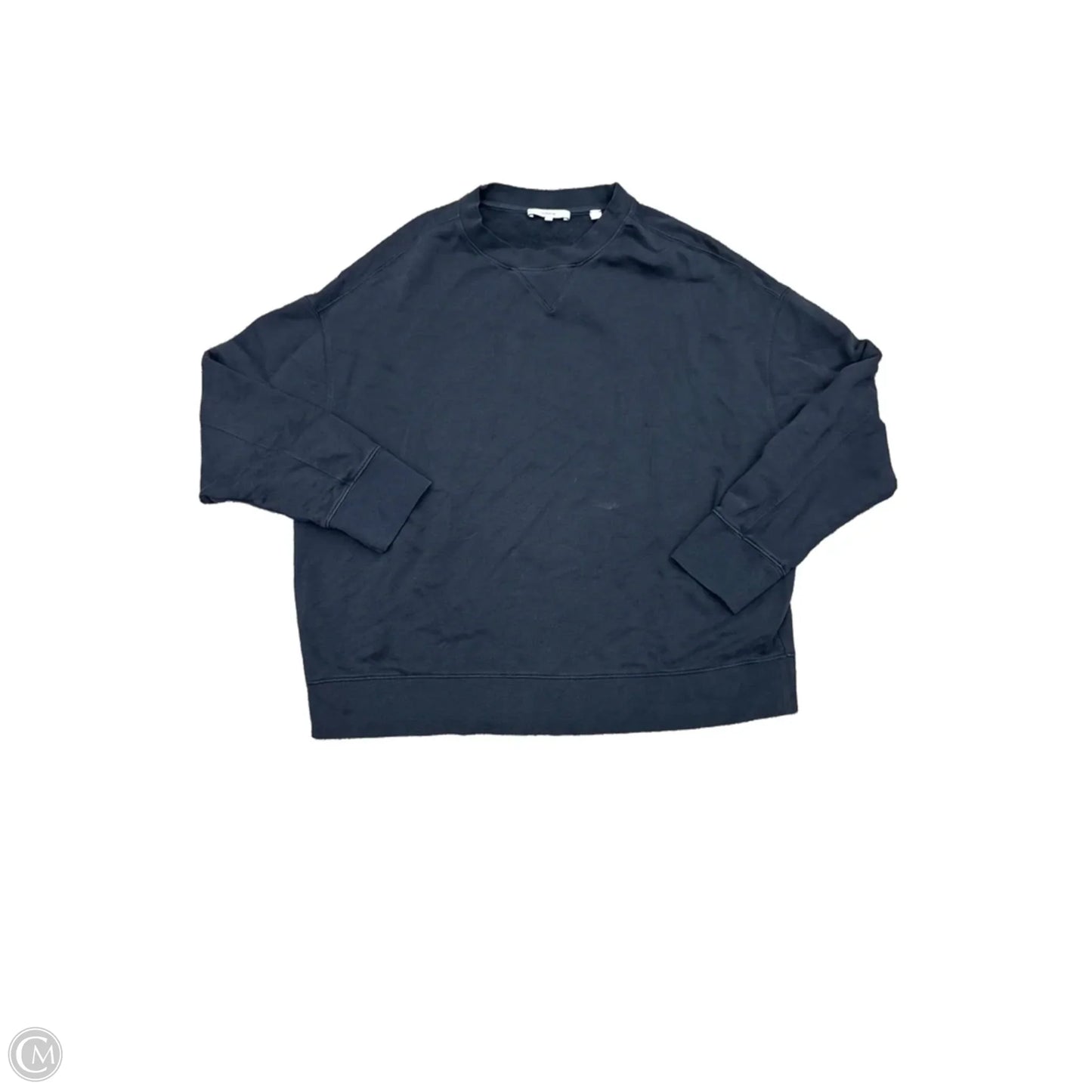Sweatshirt Crewneck By Vince In Black, Size: L