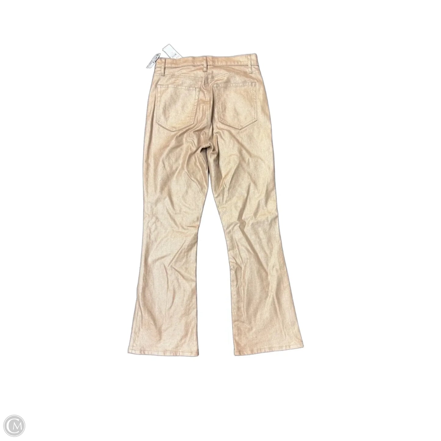 Jeans Flared By Loft In Gold, Size: 2