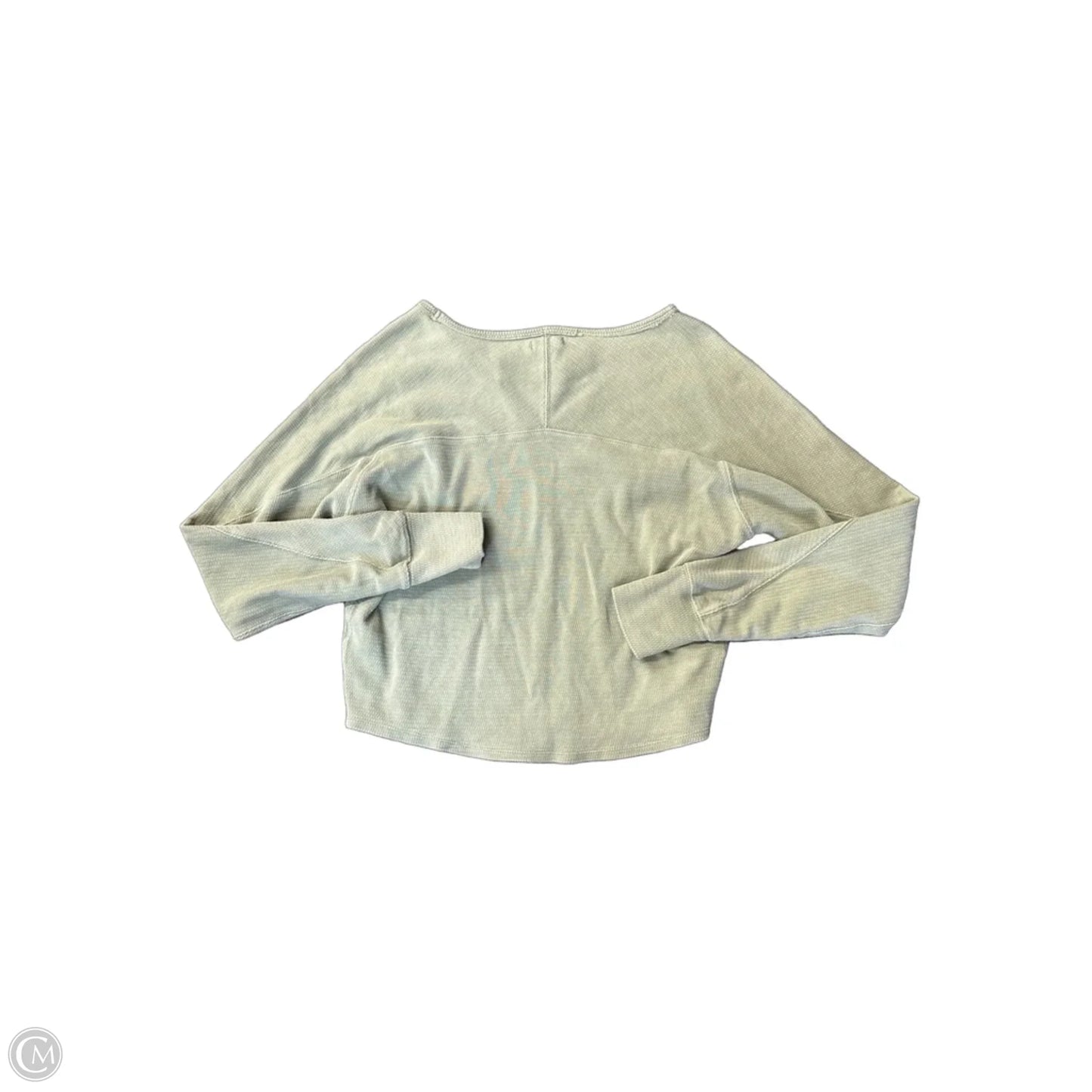 Top Long Sleeve By We The Free In Green, Size: S