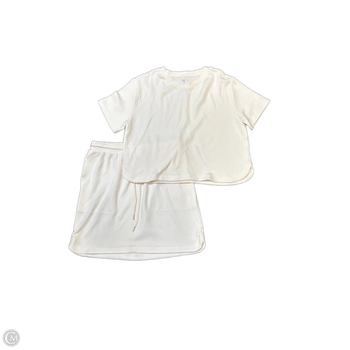 Skirt Set 2pc By Lou And Grey In Red & White, Size: M