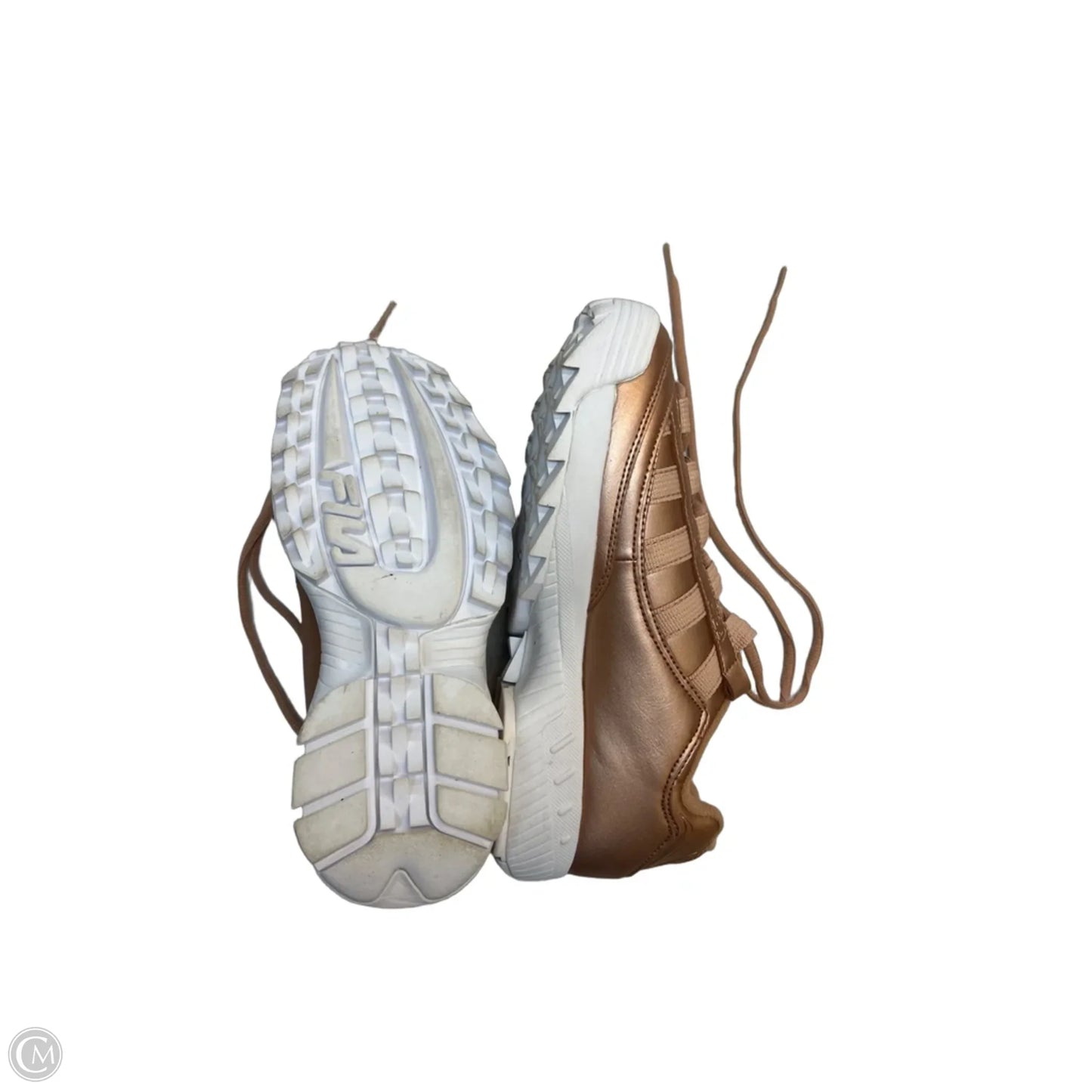 Shoes Athletic By Fila In Rose Gold, Size: 8.5