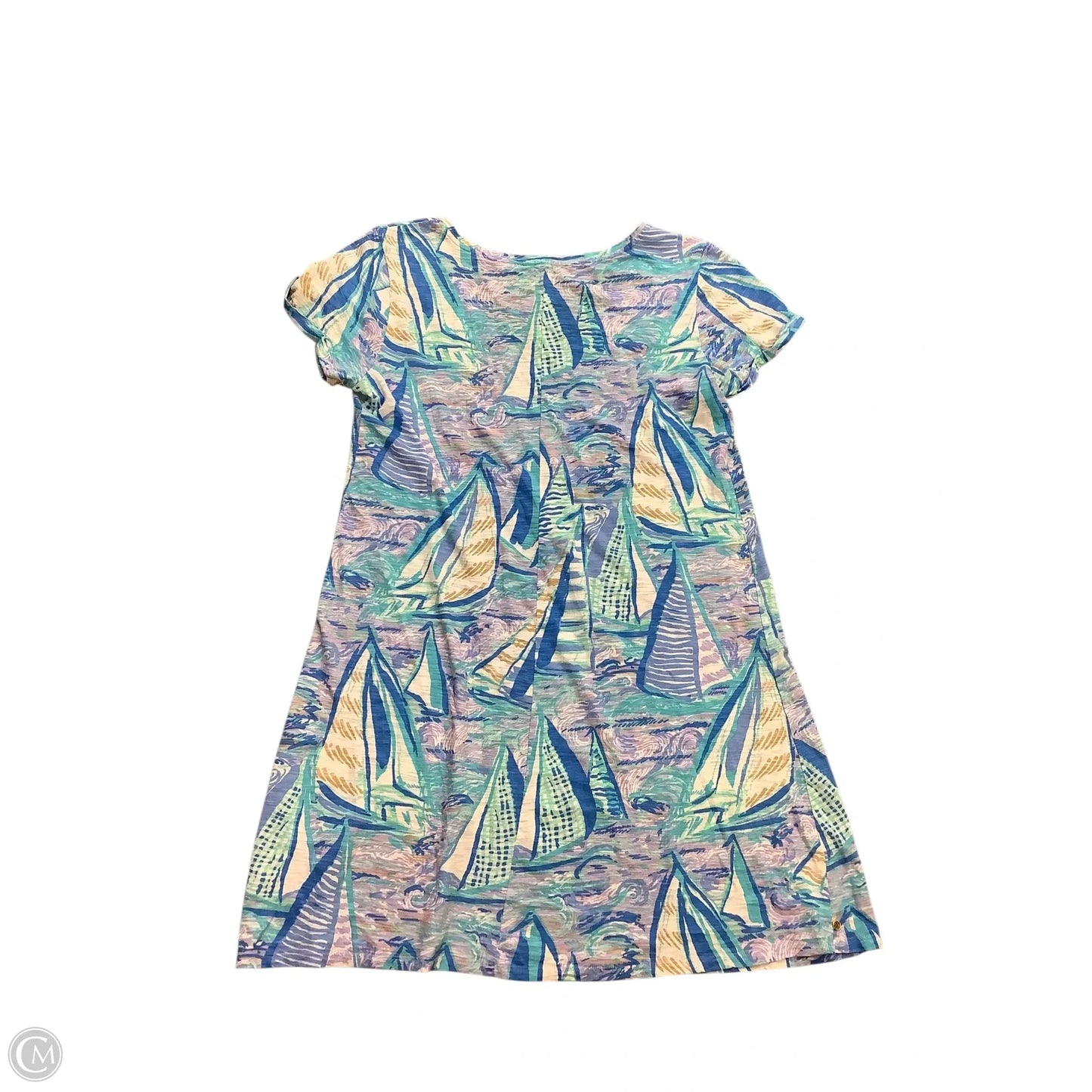 Dress Designer By Lilly Pulitzer In Blue, Size: L