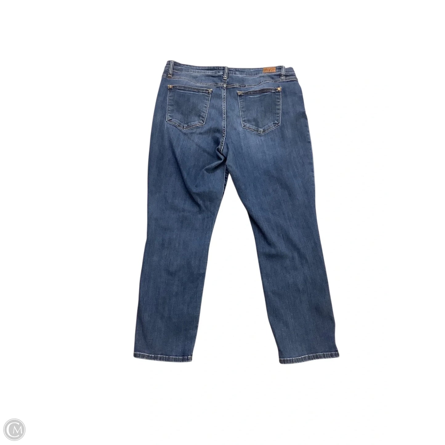 Jeans Boyfriend By Judy Blue In Blue Denim, Size: 15 (32)